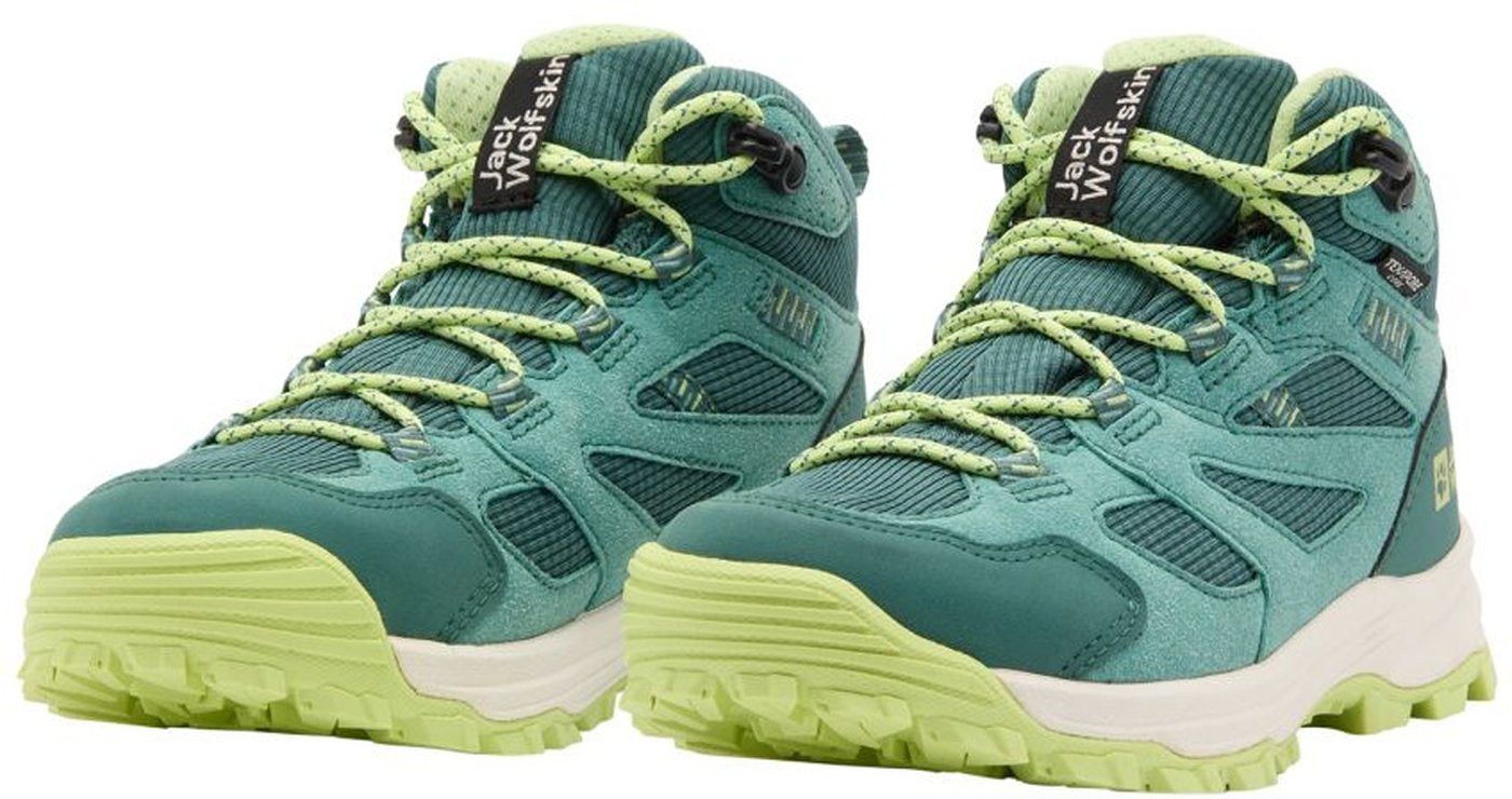 Jack Wolfskin VOJO TOUR TEXAPORE MID K JADE GREEN Trekkingschuh