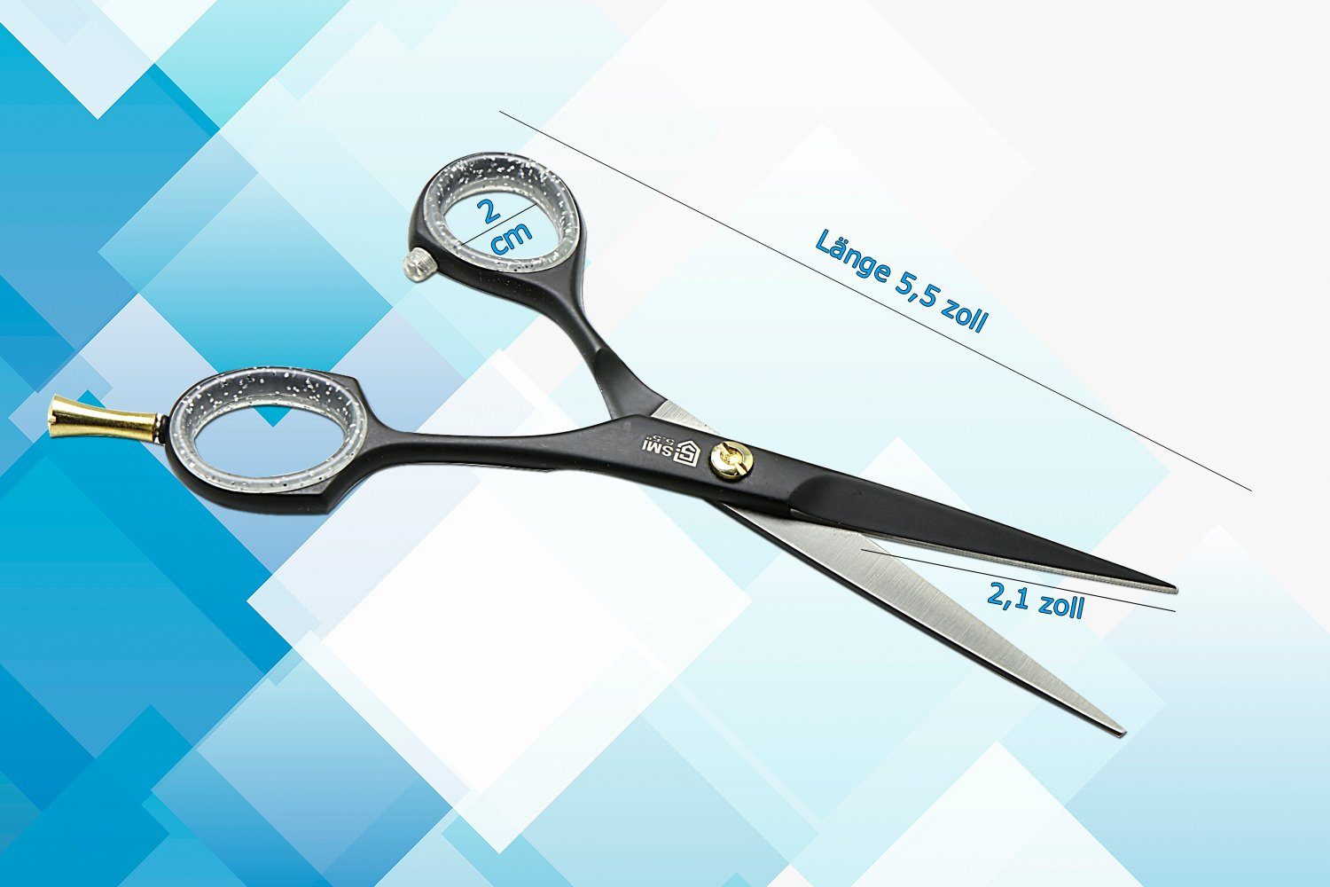 SMI Haarschere 5,5 Zoll haarschneideschere Friseurschere frisör schere haarschere