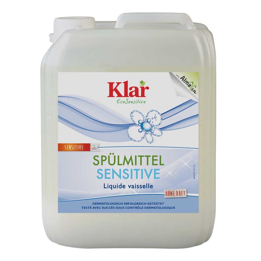 Almawin Klar - Spülmittel - Sensitive Kanister 5L Geschirrspülmittel