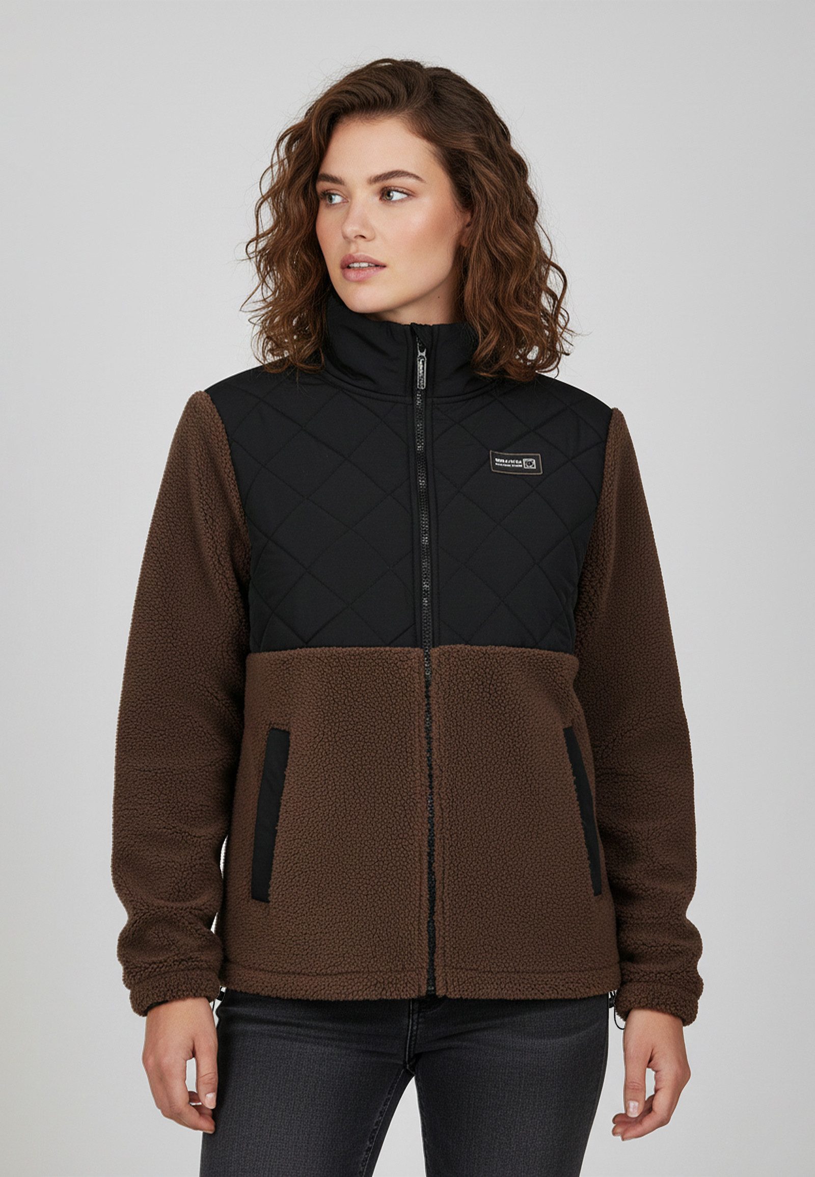 SUBLEVEL Blouson Gemütliches Outdoor-Design mit Reißverschluss. (1-St) D20004M02673_Jacket