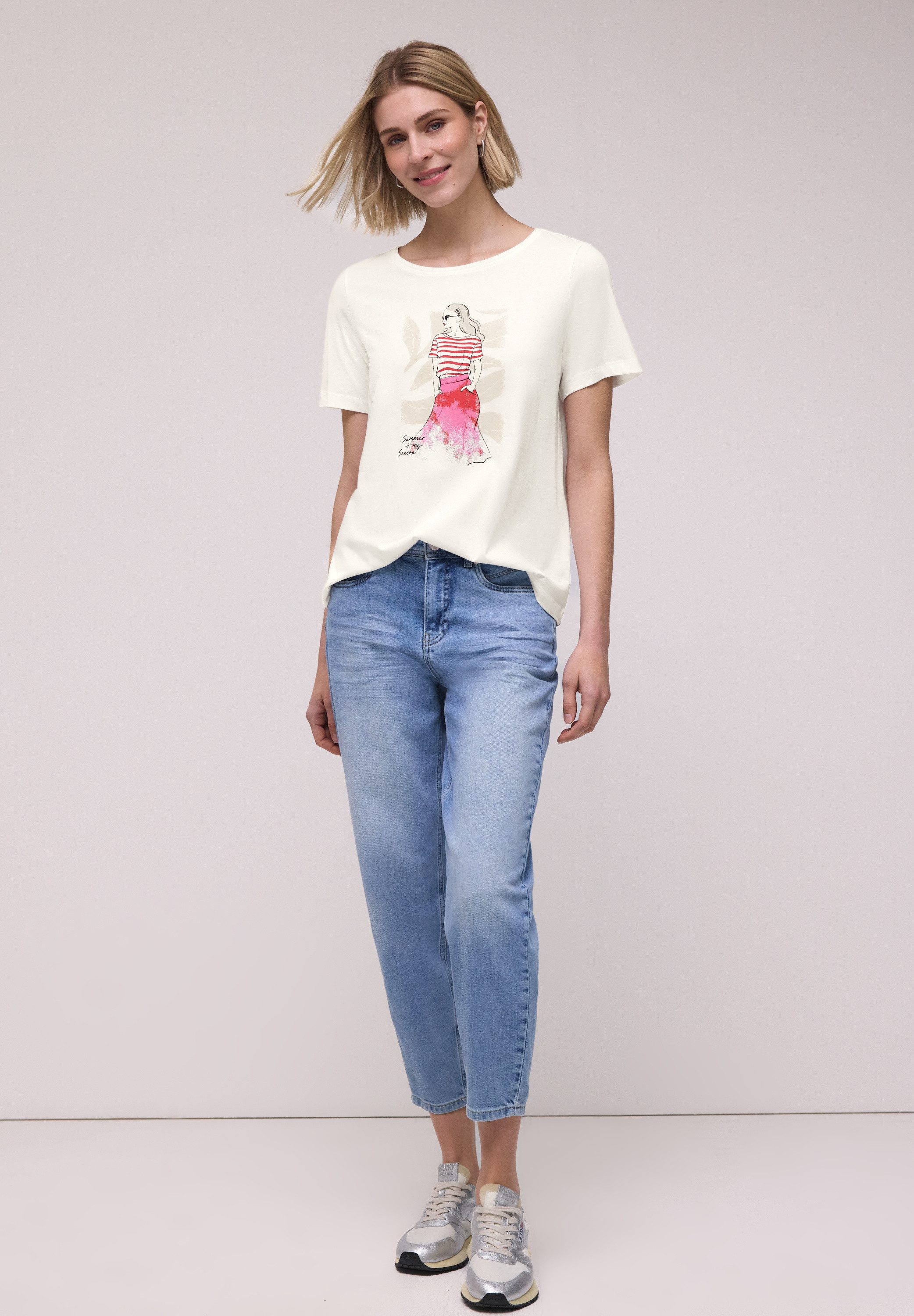 STREET ONE T-Shirt mit Frontprint