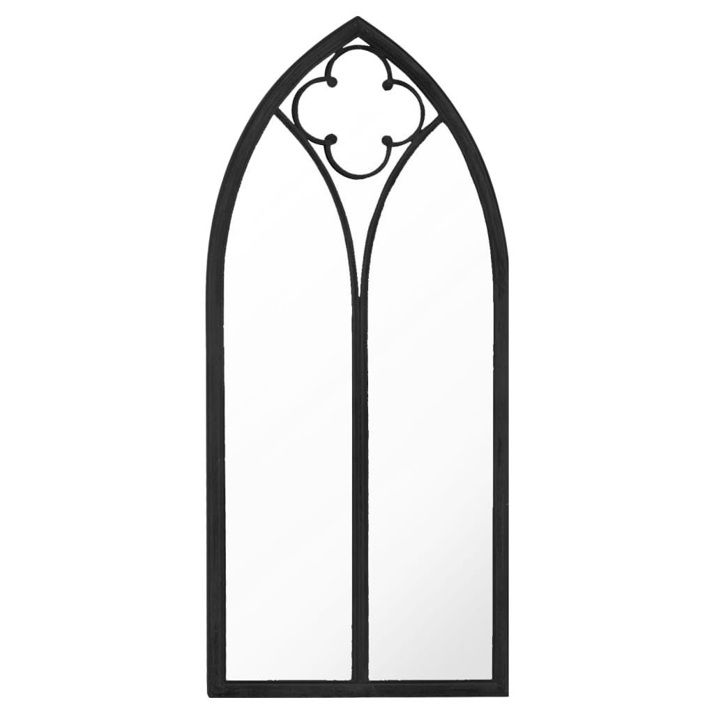 vidaXL Spiegel Spiegel Schwarz 70x30 cm Eisen für den Innenbereich (1-St)