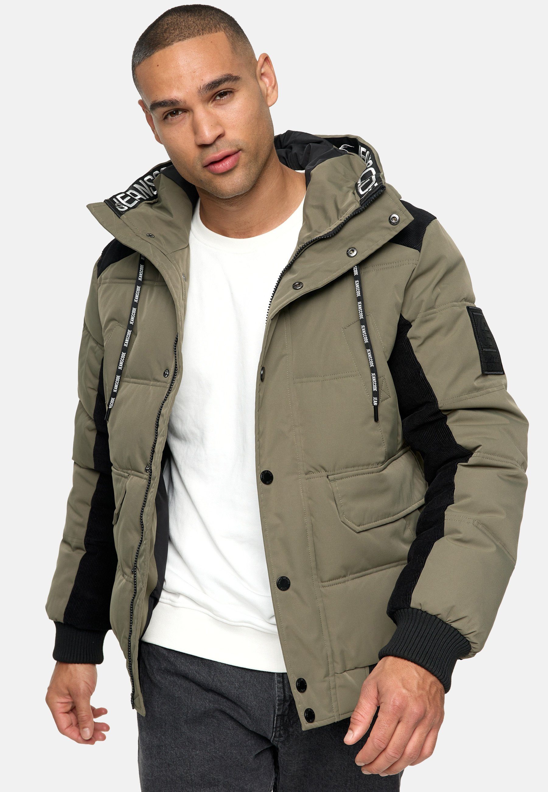 Indicode Winterjacke Herren INJakobe Jacke Winter Herrenjacke günstig online kaufen