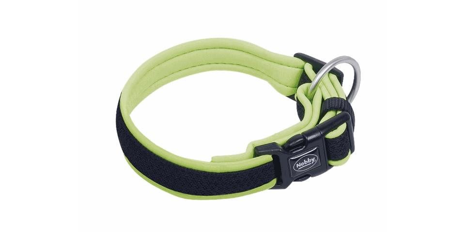 Nobby Hundehalsbandleuchte Nobby Halsband Mesh Preno neongelb