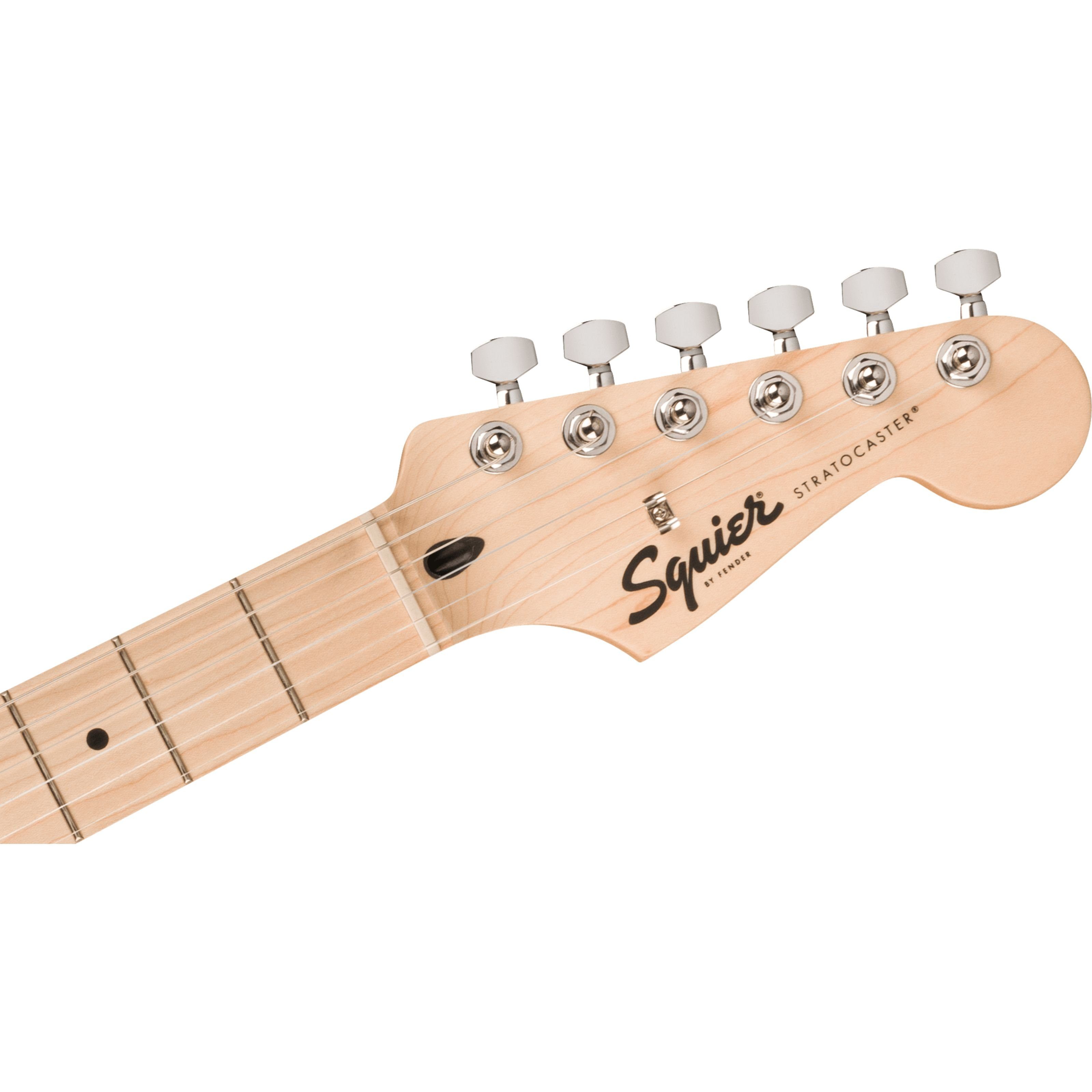 Squier E-Gitarre, E-Gitarren, ST-Modelle, Sonic Stratocaster HT MN Arctic White - E-Gitarre