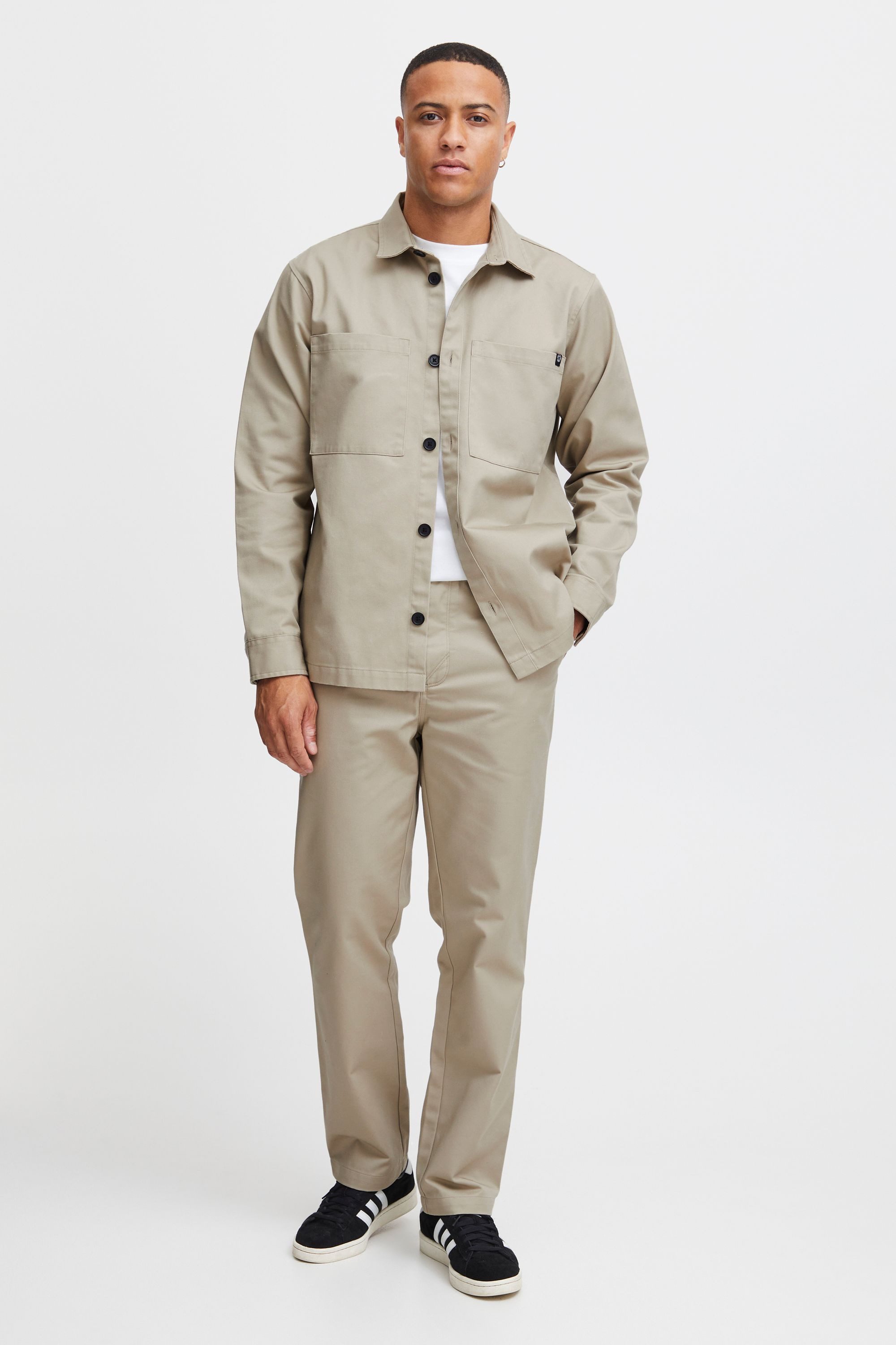 !Solid Chinohose SDEnrico Klassische Stoffhose mit Gürtelschlaufen - Regular Fit