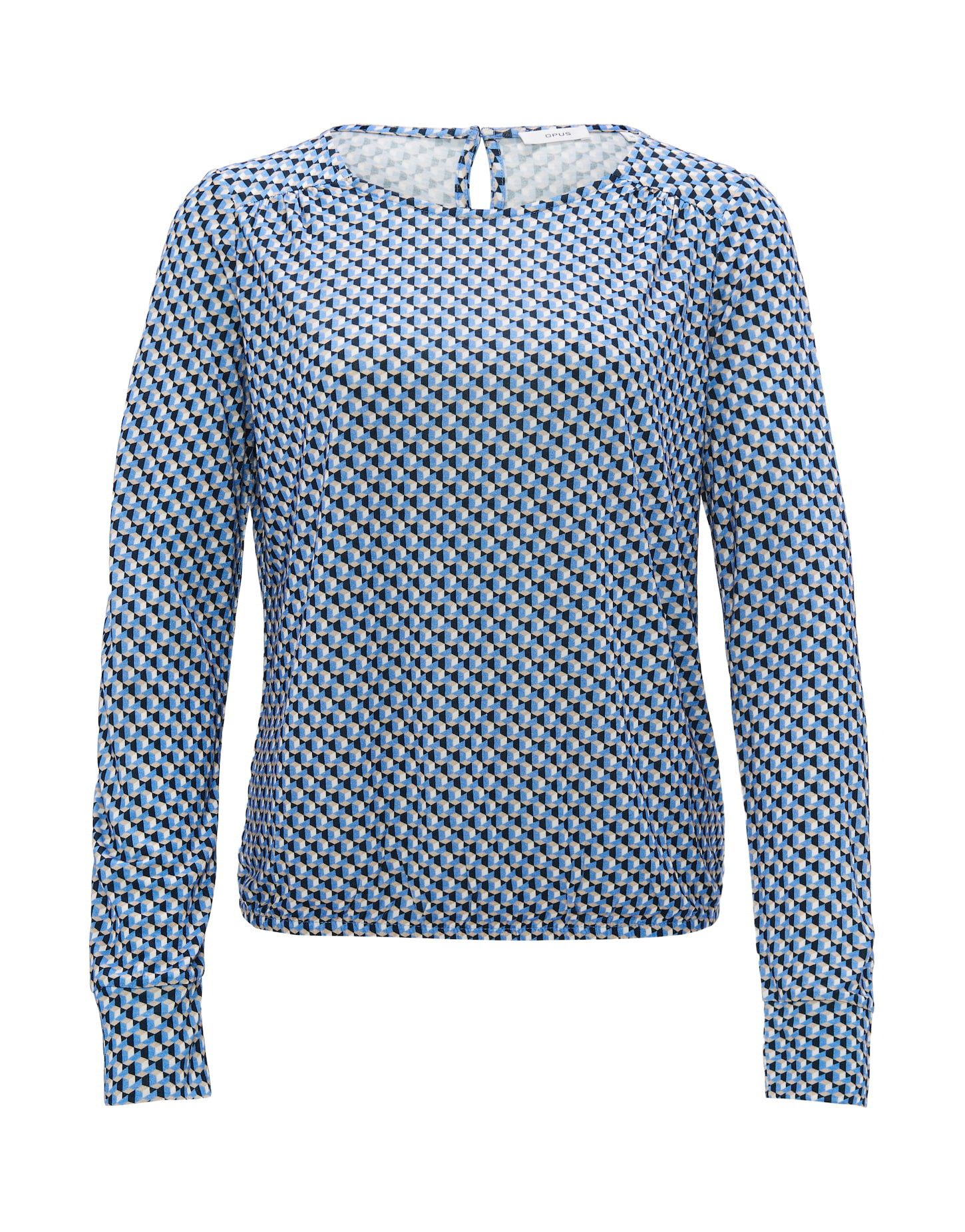 OPUS Langarmshirt Shirt SUTHA ABSTRACT Regular günstig online kaufen