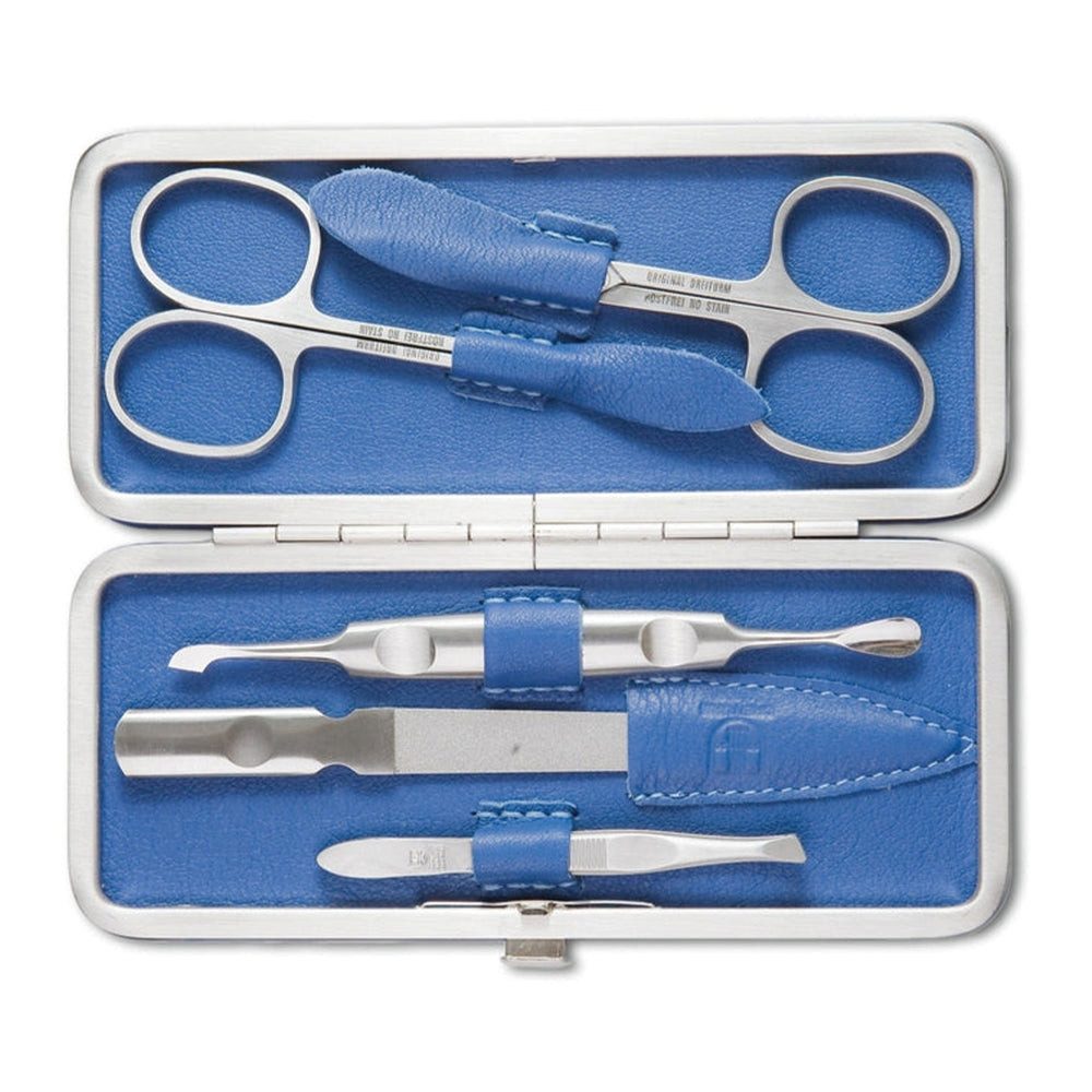 Dreiturm Solingen Maniküre-Etui DREITURM 5-teiliges Maniküre-Etui – Made in Solingen - Modell Kobalt, 1 tlg.