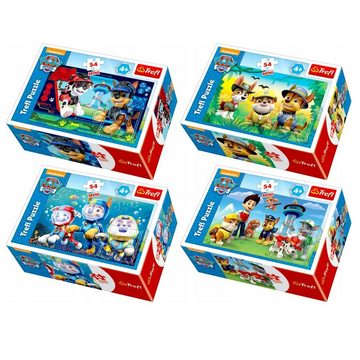 PAW PATROL Puzzle Memo und Puzzle Box 30 & 48 Teile Paw Patrol Memo Spiel & Puzzle, 48 Puzzleteile