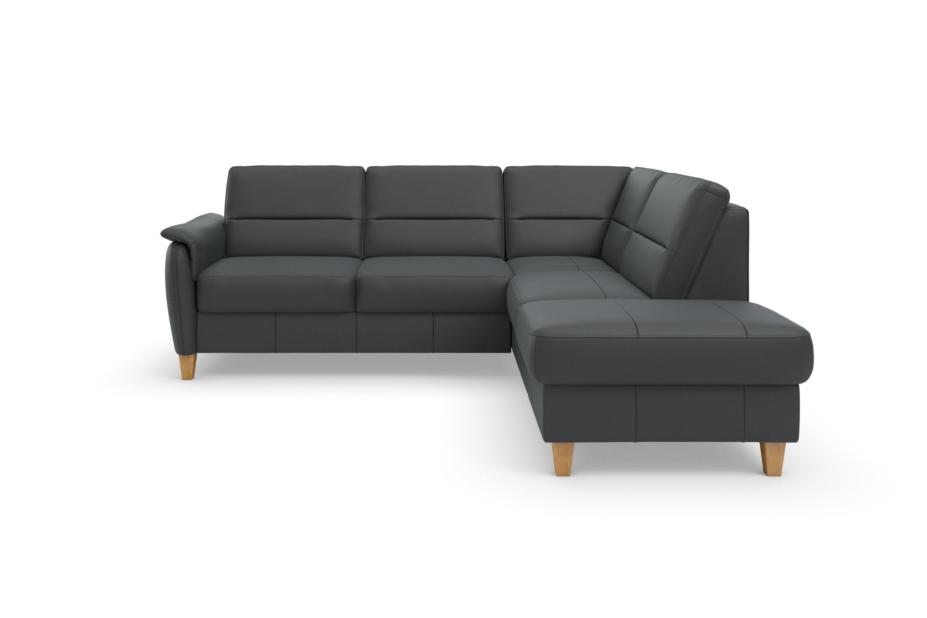 Home affaire Ecksofa "Palmera L-Form, B: 236 cm" optional Bettfunktion & Be günstig online kaufen