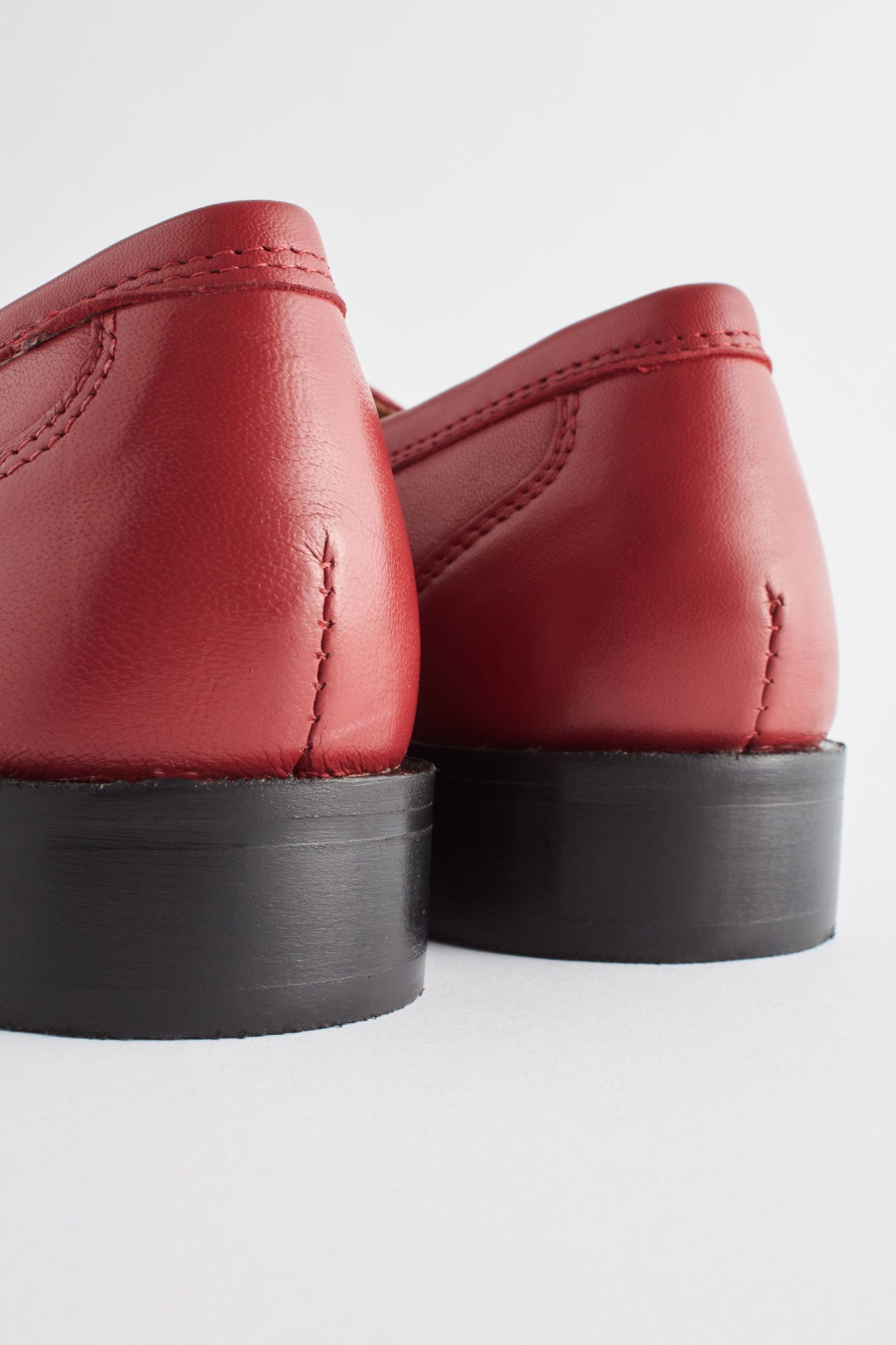 Forever Loafer Nieten Comfort® Red Next Leder-Lofer (1-tlg) mit