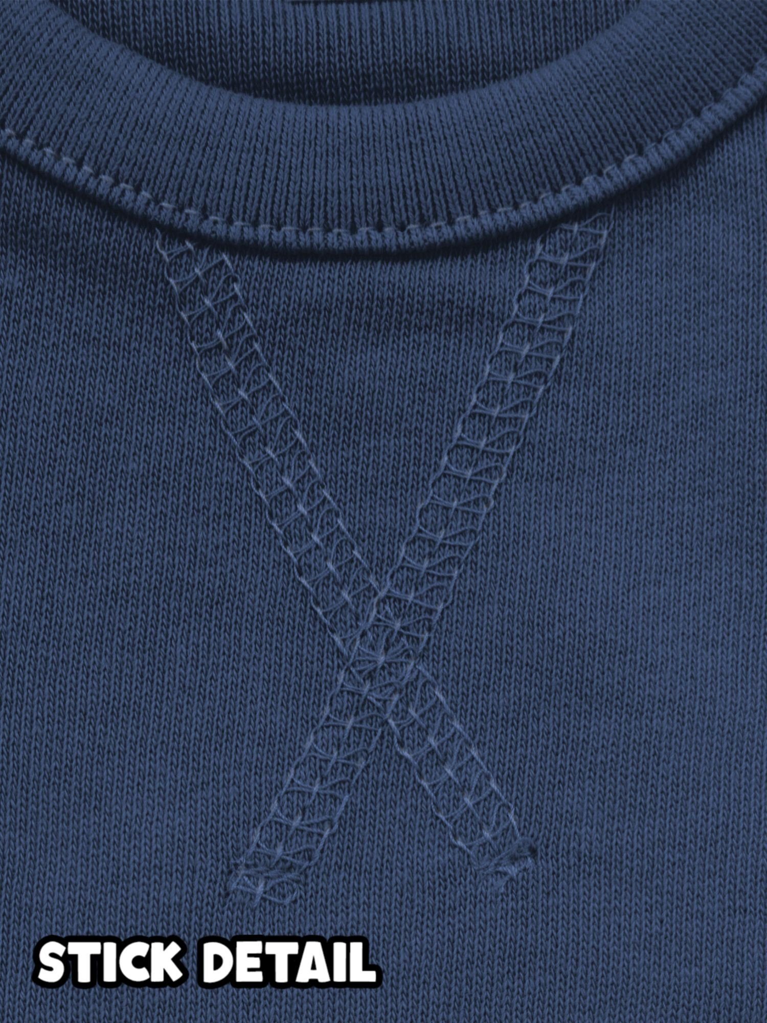 Shirtracer Sweatshirt süßer Elch Weihnachten Kleidung Navy Blau Baby 1