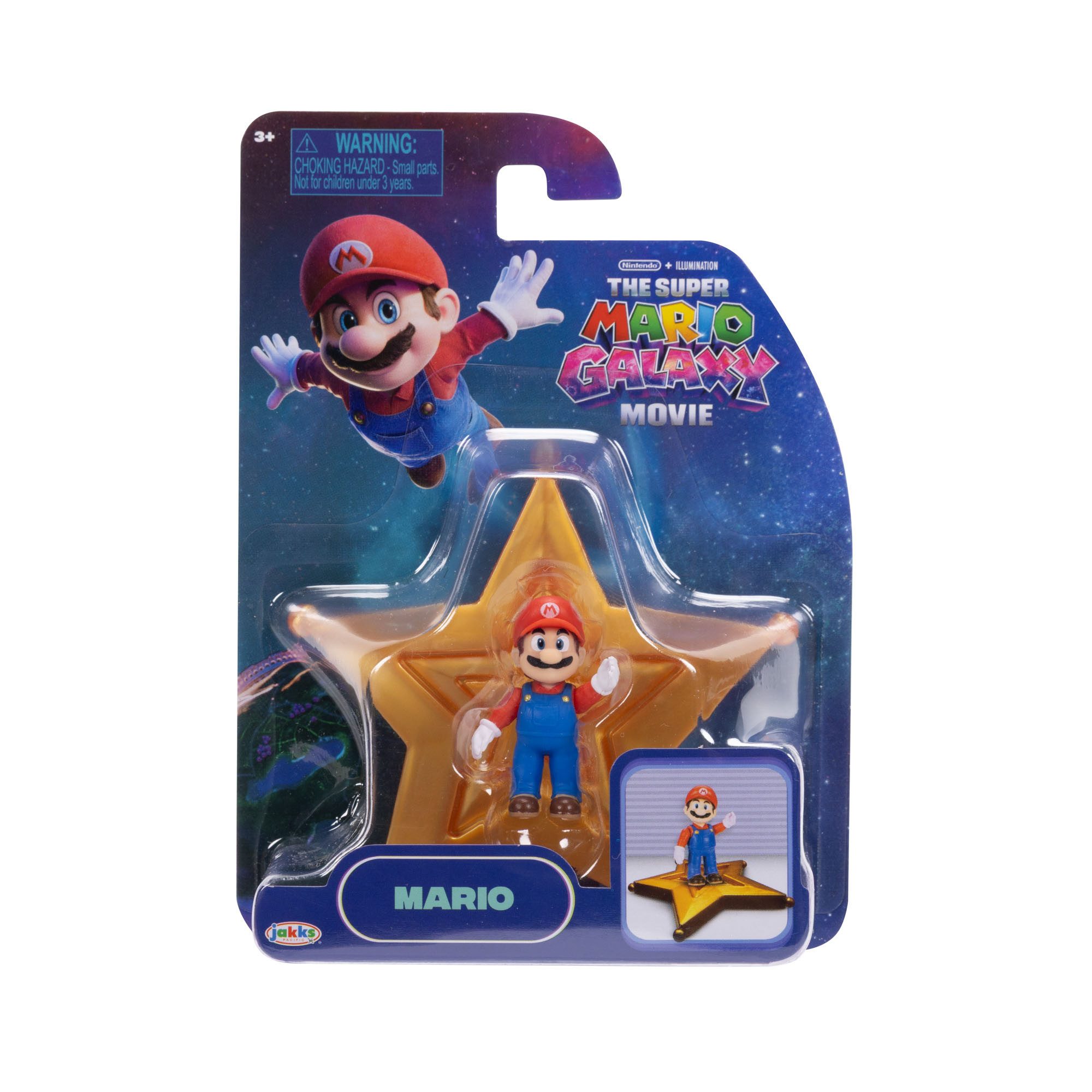 Jakks Pacific Kuscheltier Super Mario - Mini Figur Mario (NEU & OVP)