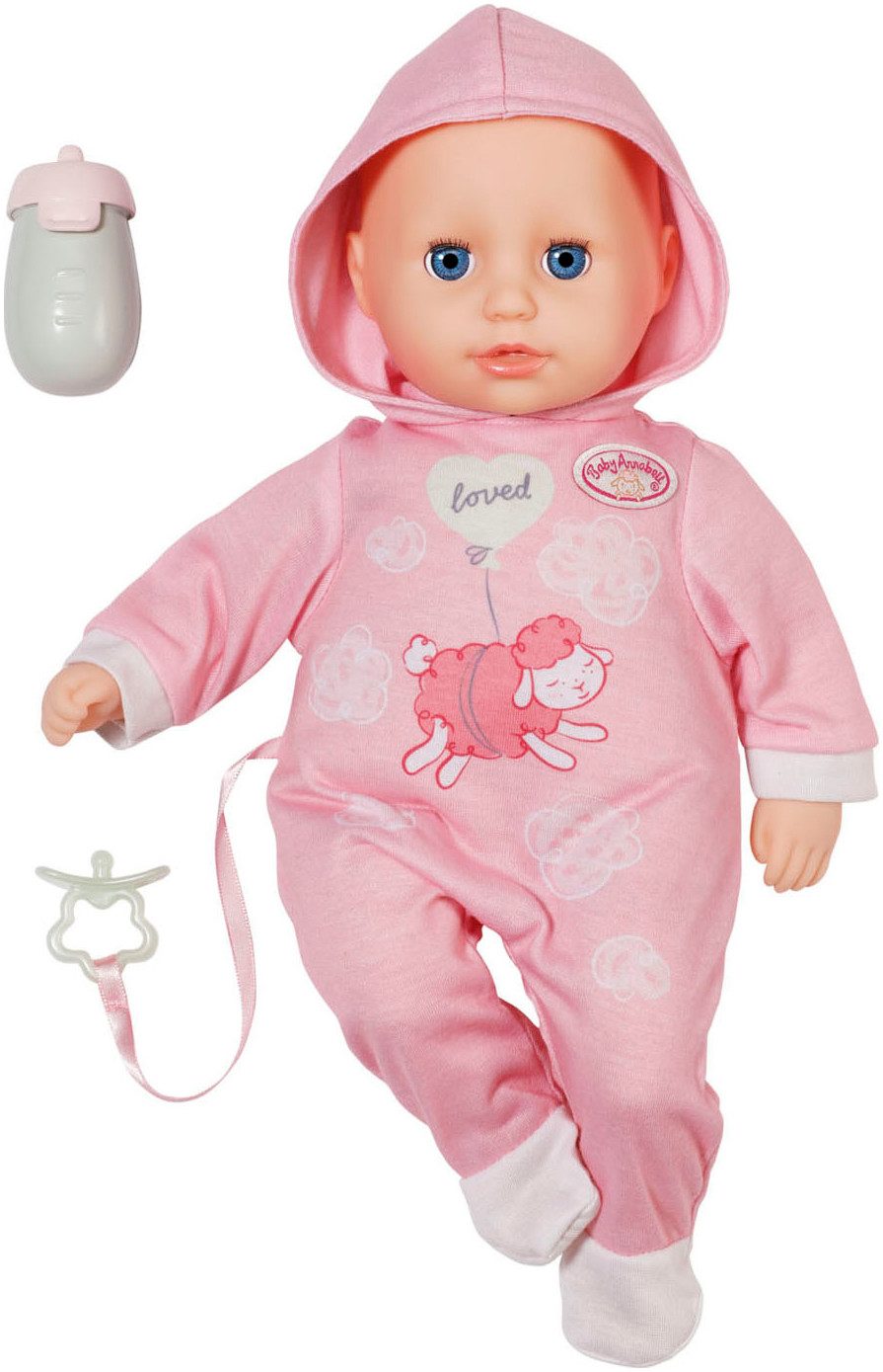 Baby Annabell Babypuppe Hannah Spiel mit mir, 36 cm, mit 5 lebensechten Fun günstig online kaufen