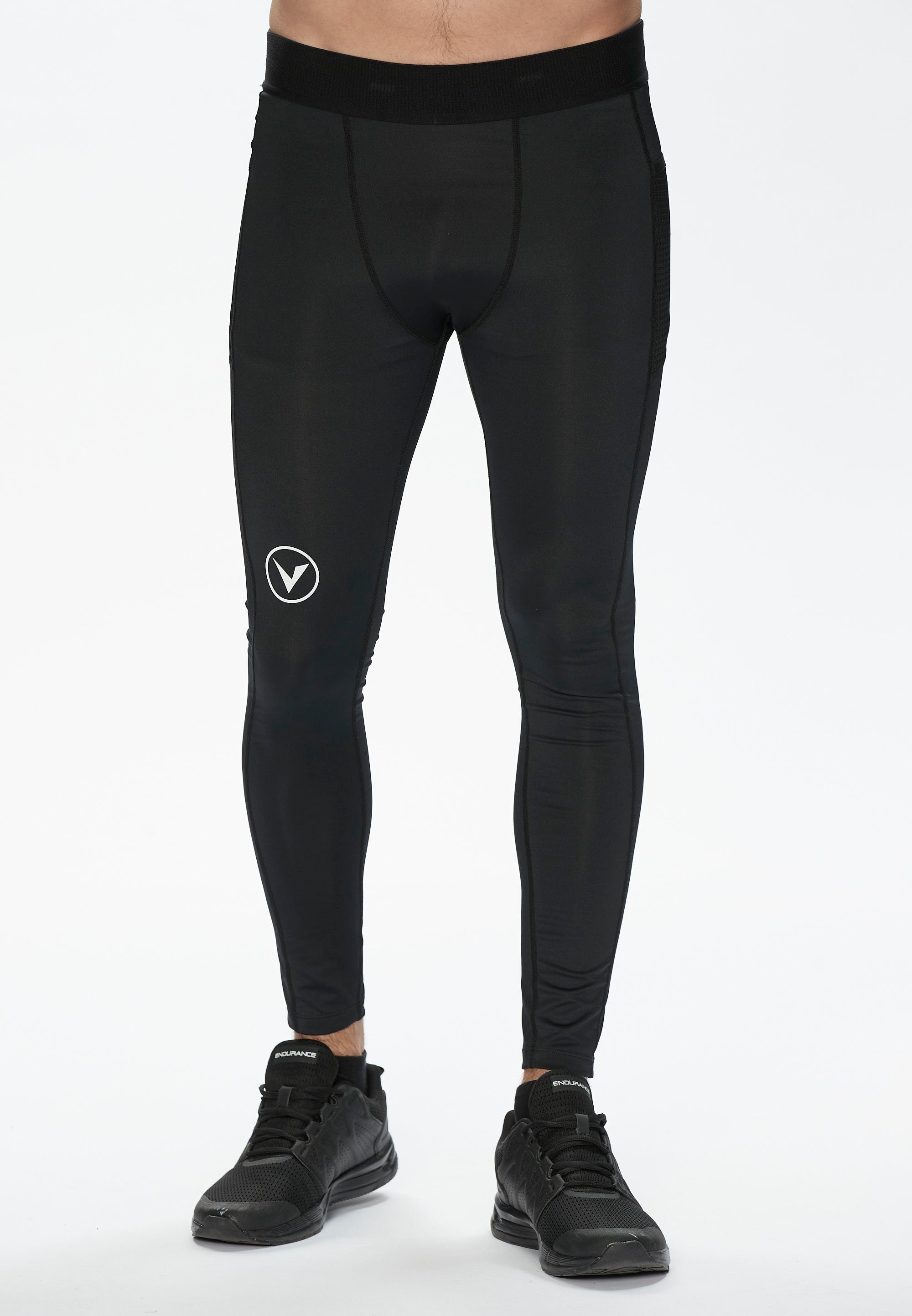 Virtus Lauftights Long BONDER seitlichem Einsteckfach Baselayer M mit