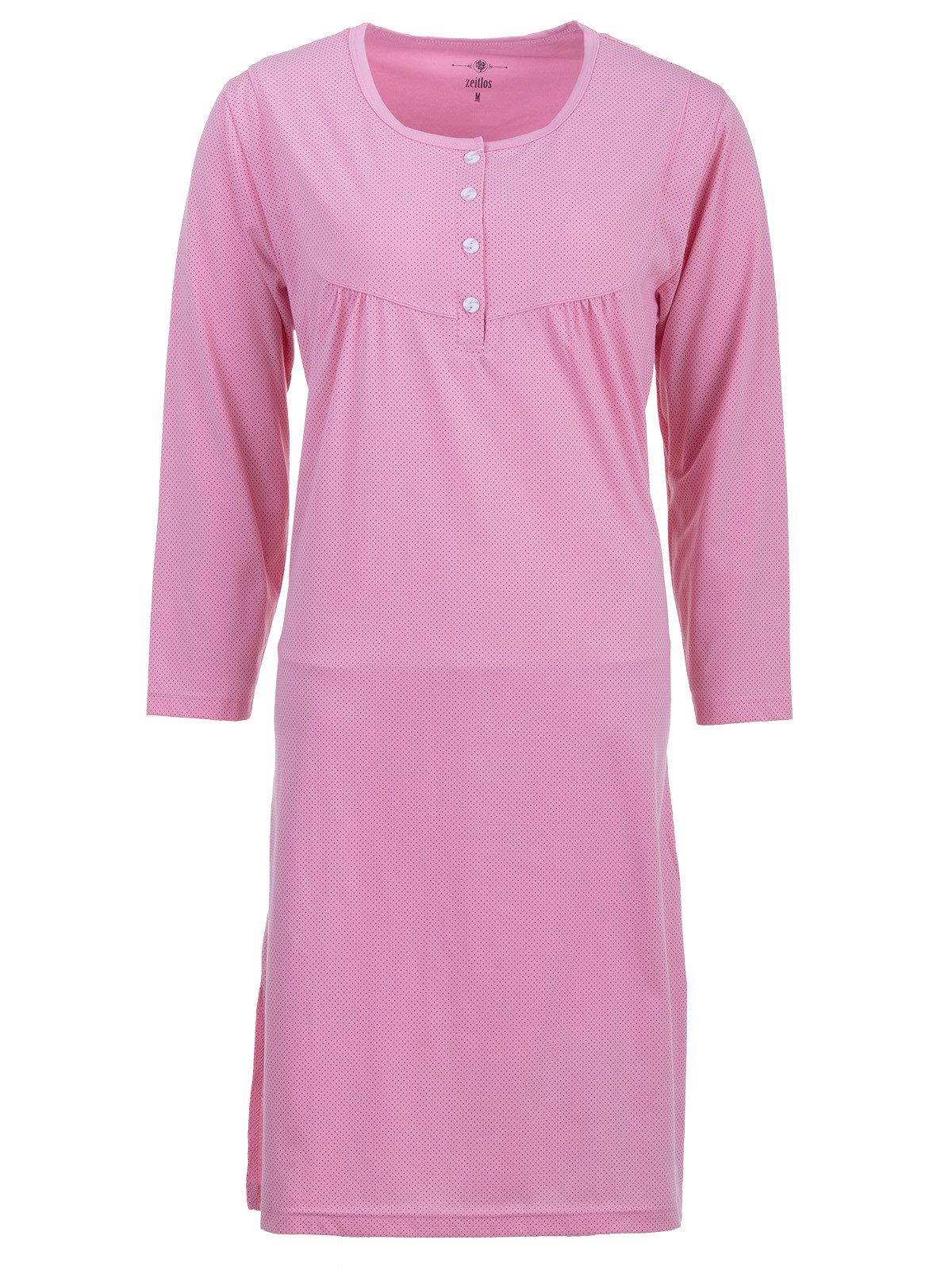 zeitlos Nachthemd Nachthemd Langarm - Evi Punkte günstig online kaufen
