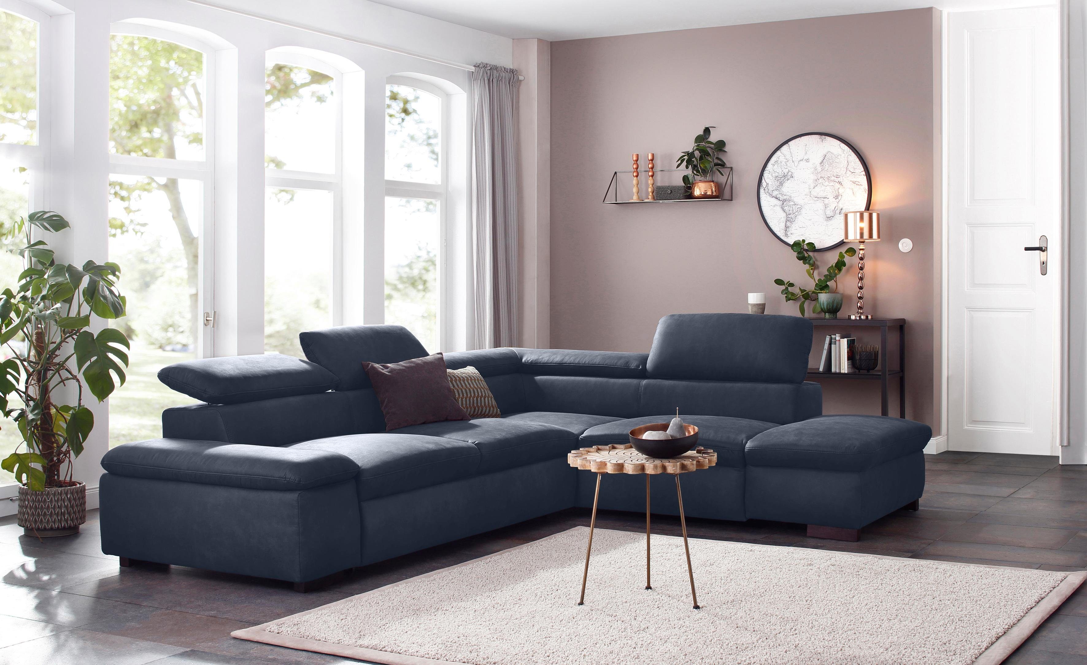 Home affaire Ecksofa Alberto L-Form, mit günstig online kaufen