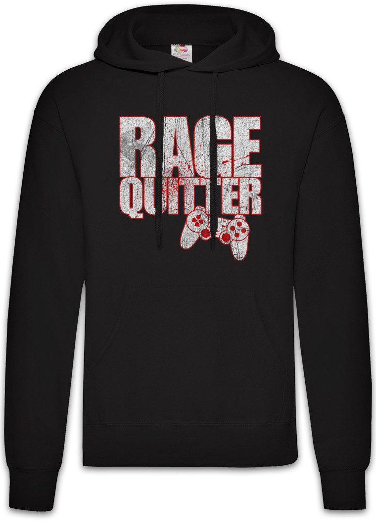 Hoodie Rage Quitter Herren Hoodie Gamer Games Gaming Video PC RPG Roleplay