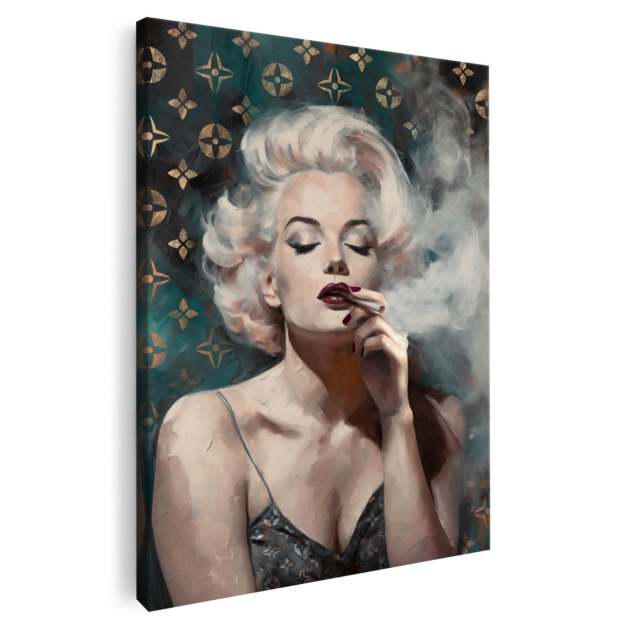 Artmazing Leinwandbild High on Marilyn, XXL Leinwand 120x80, Poster & Kunst günstig online kaufen