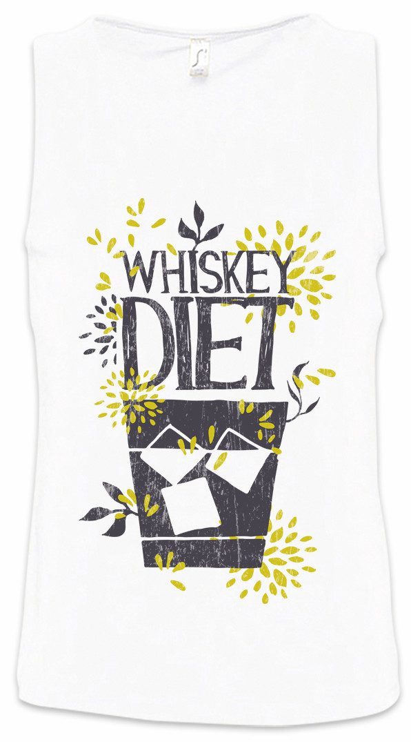 Urban Backwoods Tanktop Whisky Diet Ärmelloses T-Shirt Whiskey Single Malt Bourbon Scotch Diät Jim Jack Irish Alkohol
