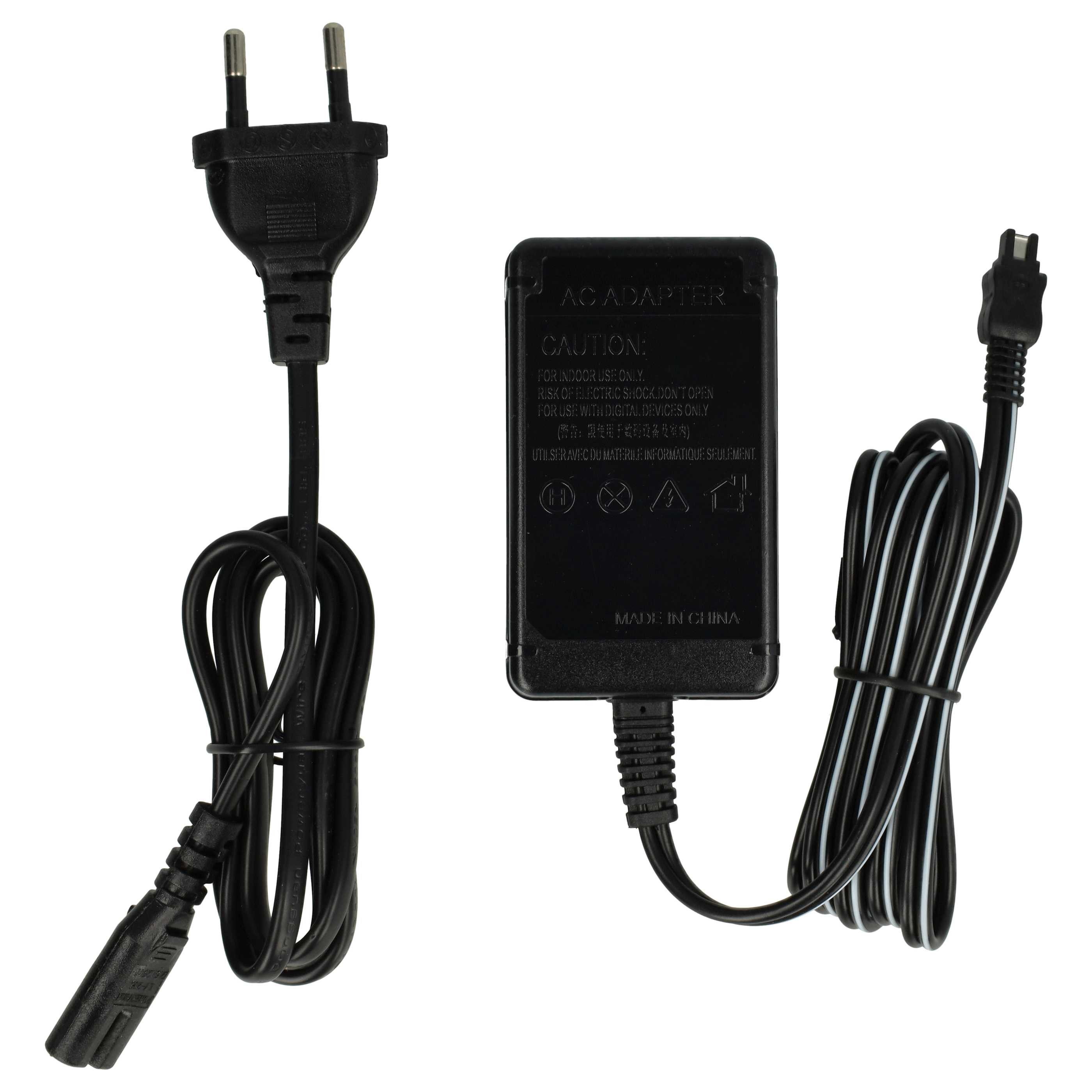 vhbw Ersatz für Sony AC-L20, AC-L25, AC-L25A, AC-L200, AC-L200A, AC-L20A, A Netzteil (Netzstecker-Adapter für Ihre Digitalkamera, Videokamera, Zuverlässige) – Bild 4 von 5