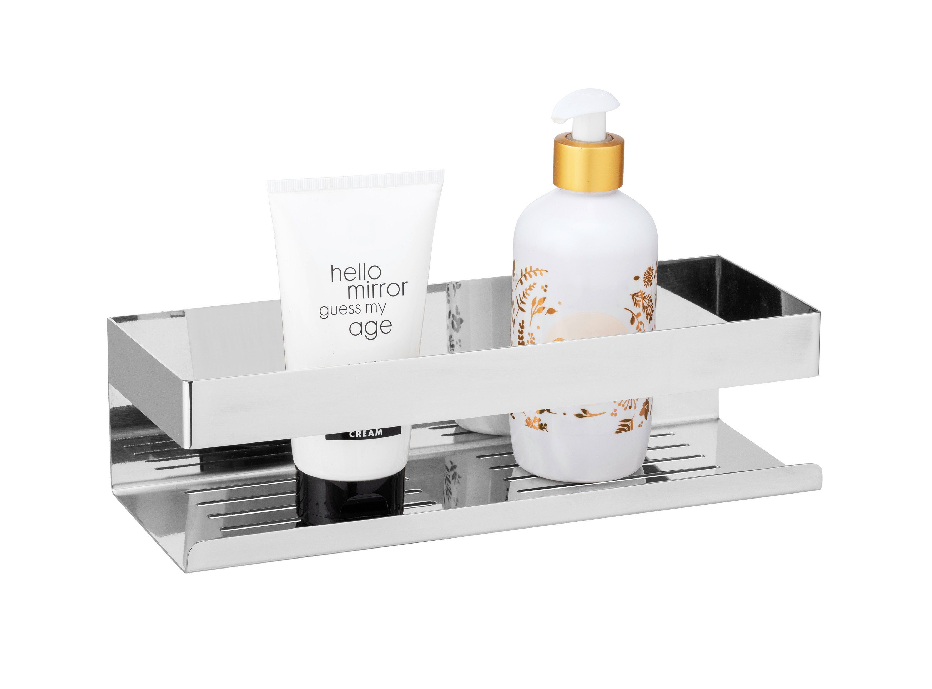 WENKO Badregal Turbo-Loc® Genova, Befestigen ohne Bohren günstig online kaufen