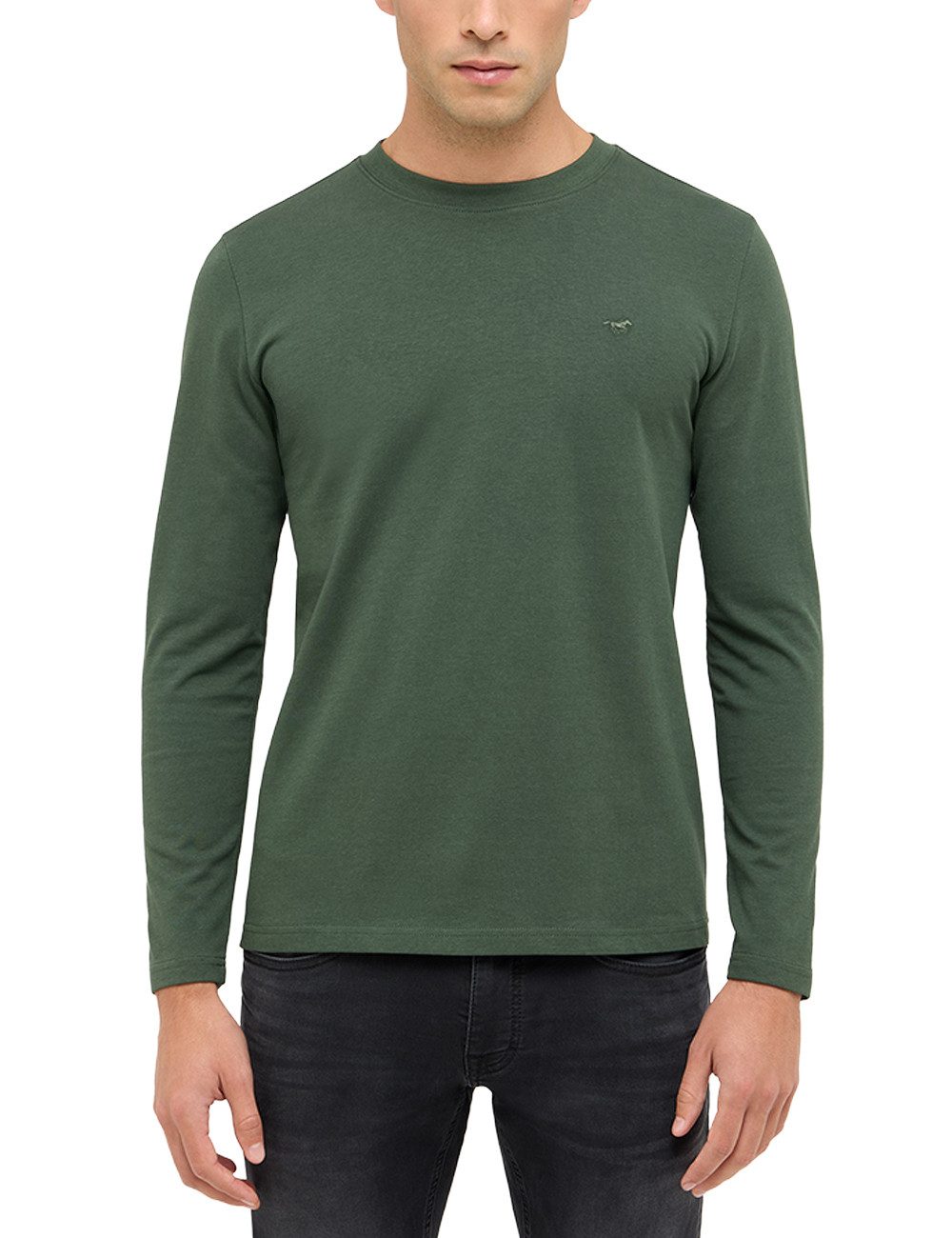 MUSTANG Langarmshirt Herren Style Asheville günstig online kaufen