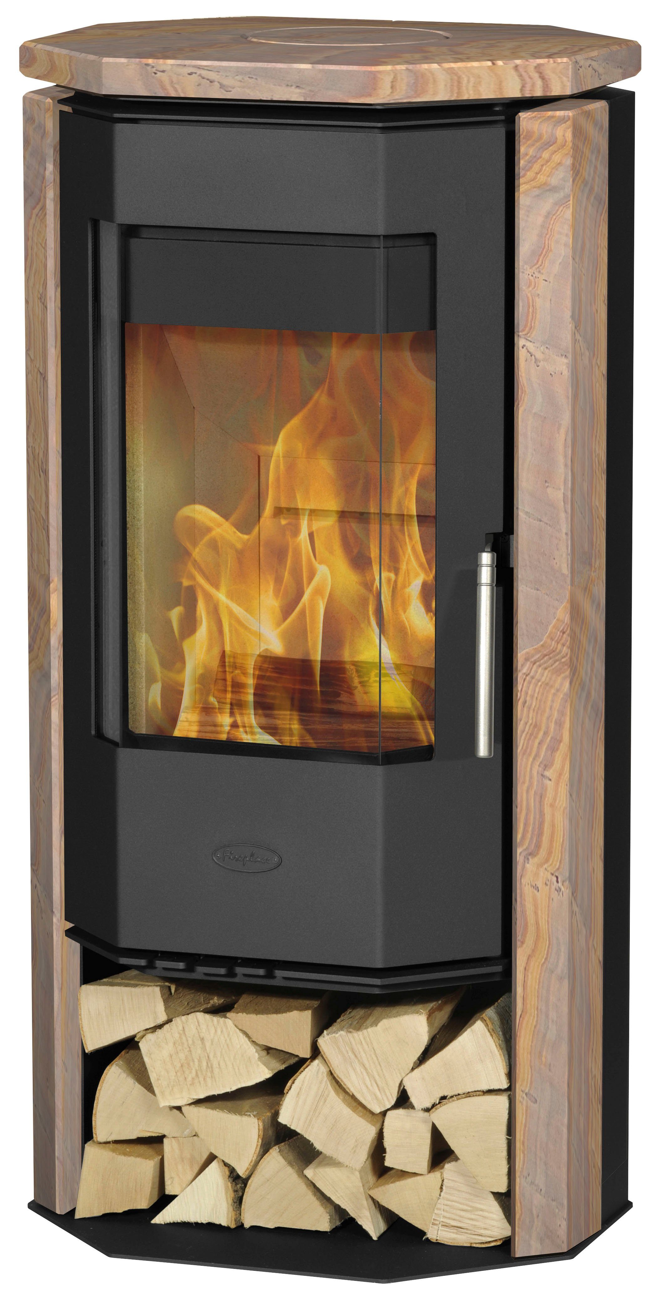 Fireplace Kaminofen Phönizia Lotic, 5 kW, Zeitbrand, Außenluftanschluss