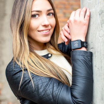 X-Watch KETO SUN Reflect Smartwatch, mit bis zu 20 Tagen Always-On Farbdisplay