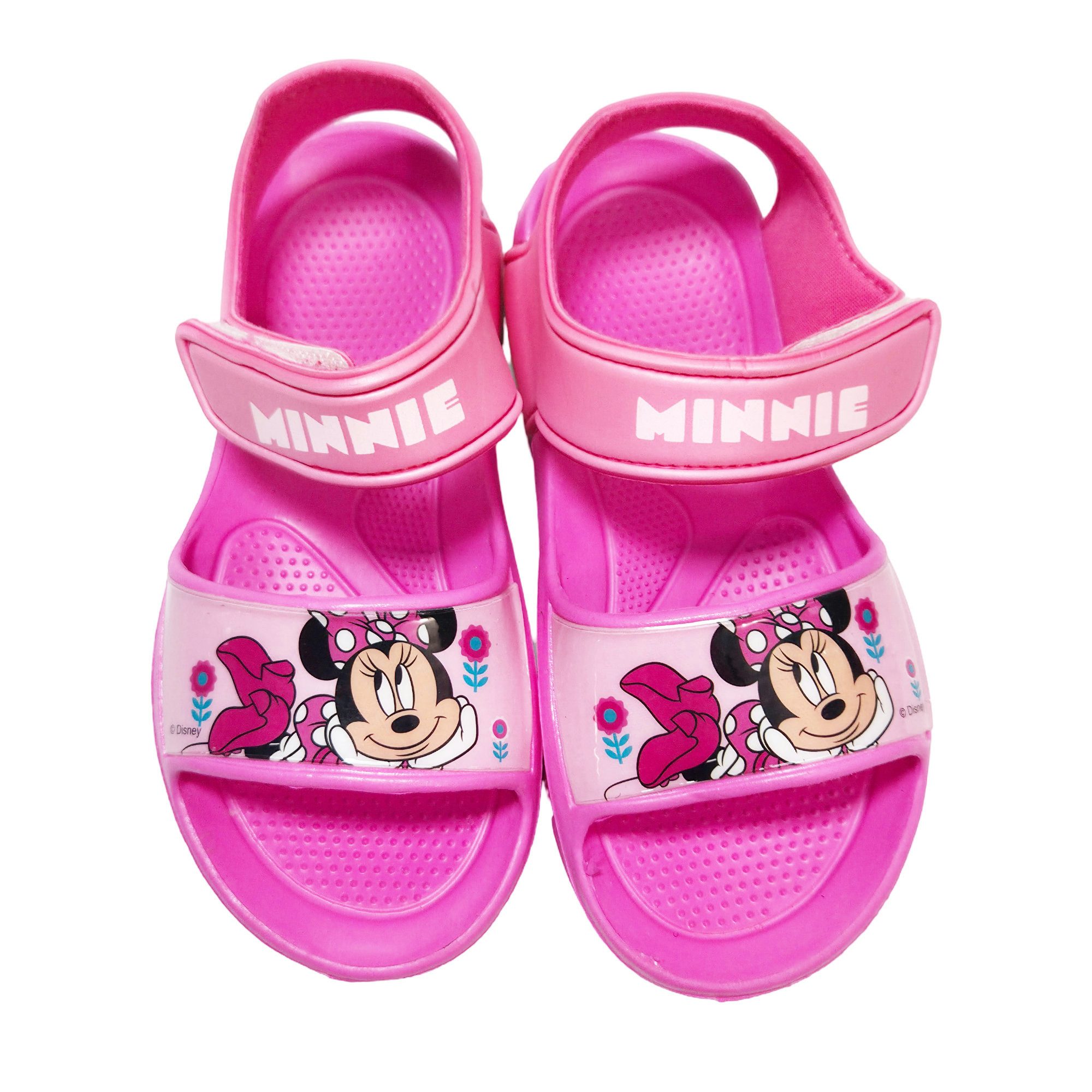 Disney Disney Minnie Maus Mädchen Sandalen Rosa/Pink Badeschuhe Latschen Sandale