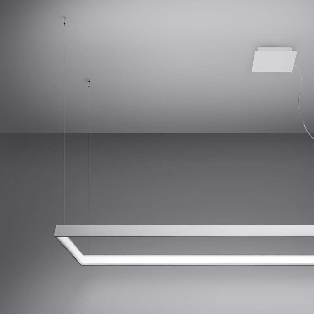 Neutralweiß, LED weiß fest LED Wohnzimmerleuchte H verbaut, Esszimmerleuchte Pendelleuchte, LED-Leuchtmittel Pendelleuchte Hängelampe etc-shop