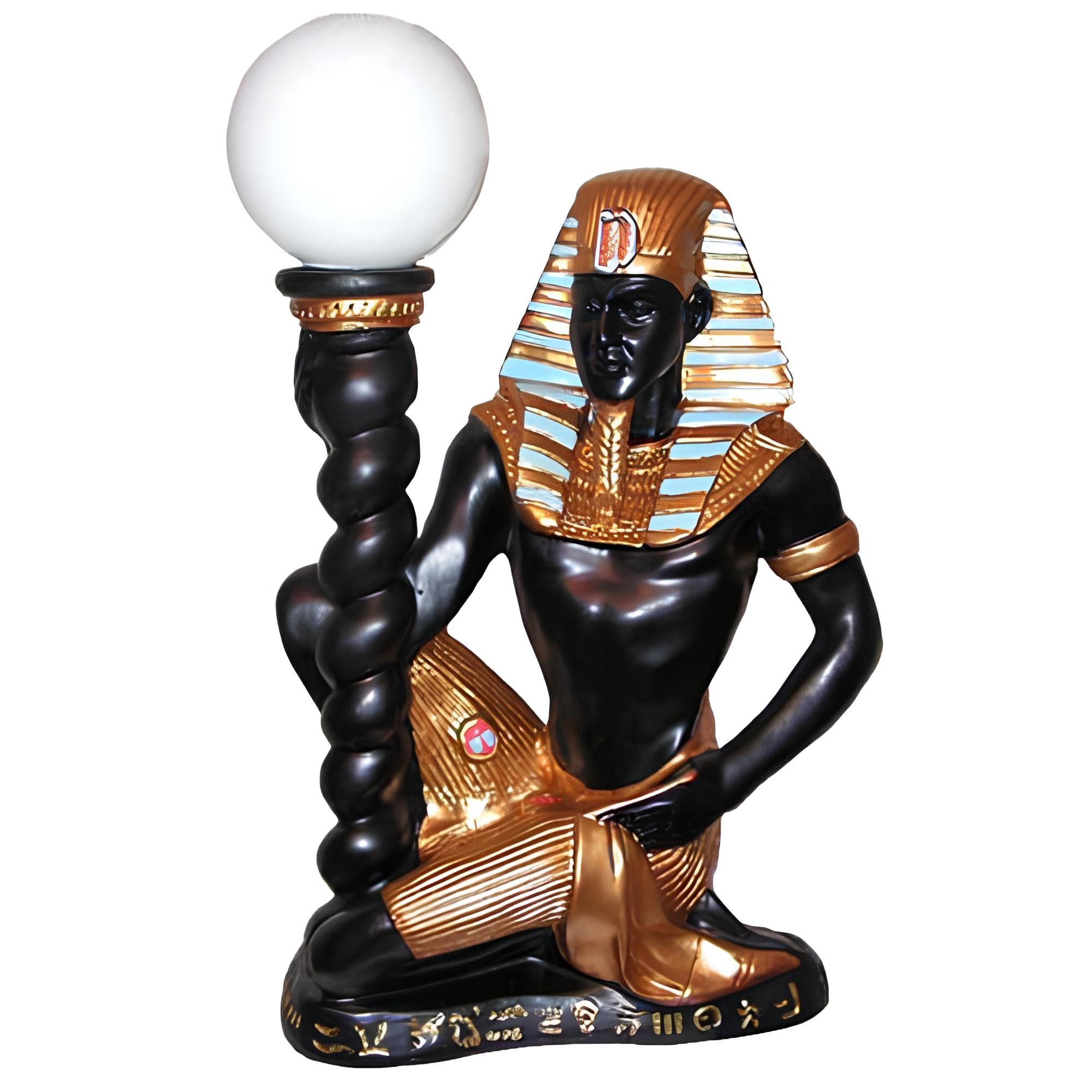 Xlmoebel Skulptur Neue lebensgroße Figur in Form einer ägyptischen Skulptur (Skulptur), Hergestellt in Europa