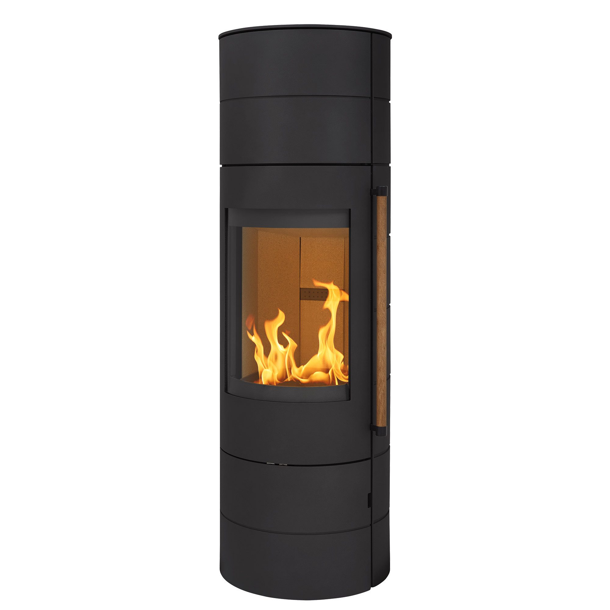 H&M Germany Kaminofen EVO 3.0 XL Stahl-schwarz, 7 kW, Zeitbrand
