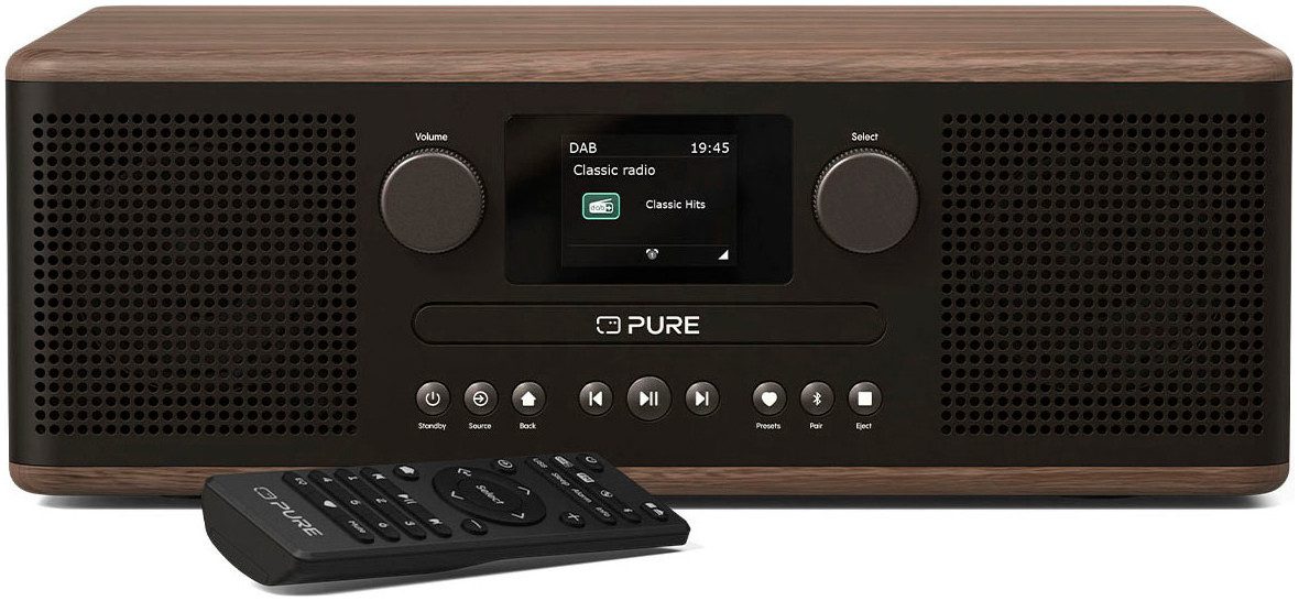 Pure Classic C-D6 Digitalradio (DAB) (Digitalradio (DAB), FM-Transmitter, UKW mit RDS, 30 W)