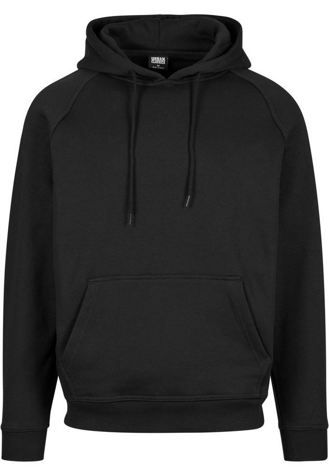 URBAN CLASSICS Sweater Herren Blank Hoody (1-tlg), Hood with drawstrings