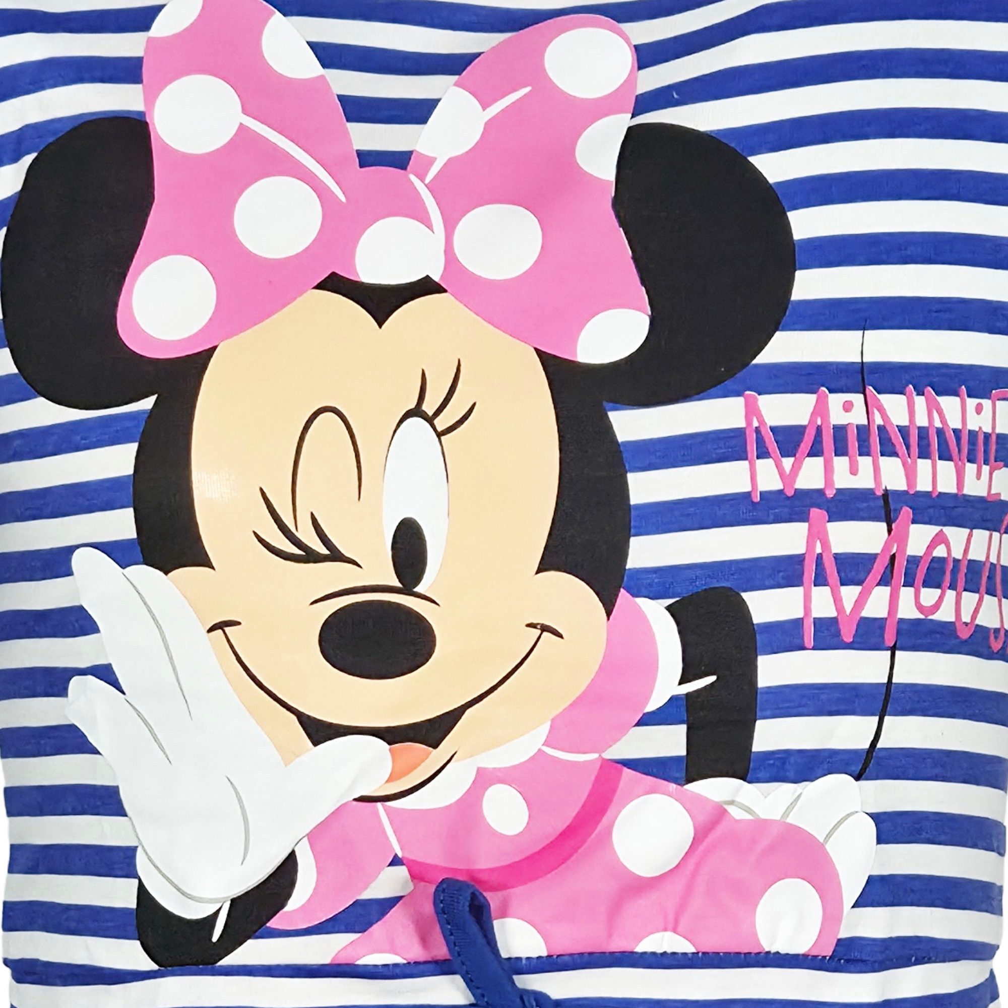 Disney Sommerkleid Disney Minnie Maus Kinder Mädchen Sommerkleid Kleid 100% Baumwolle, Gr. 92 bis 128
