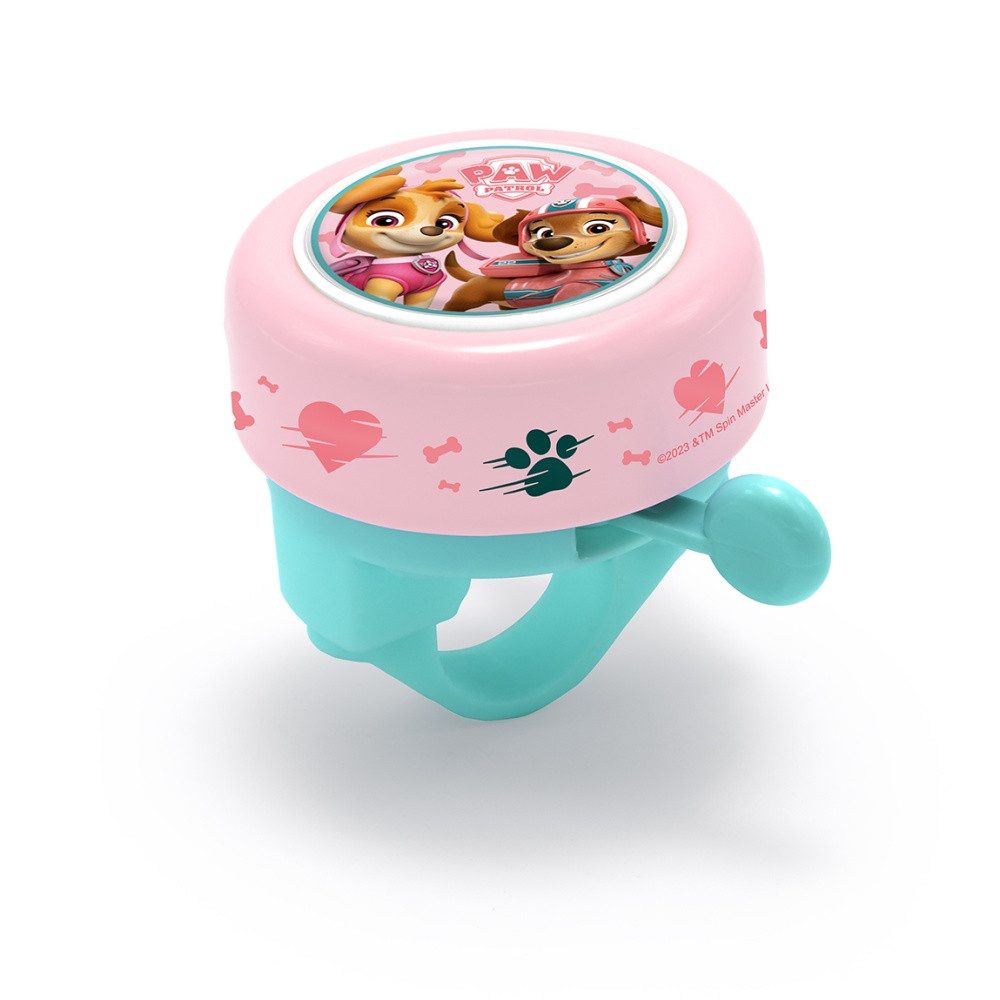 Seven Polska Fahrradklingel Kinder "Paw Patrol Girls", pink, Ø 55mm, Sky & Liberty
