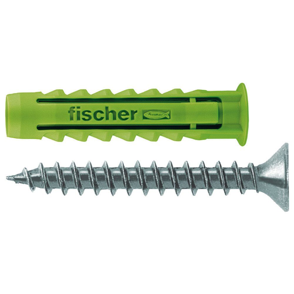 Schrauben- und Dübel-Set Fischer Spreizdübel SX green 8.0 x 40 mm - 45
