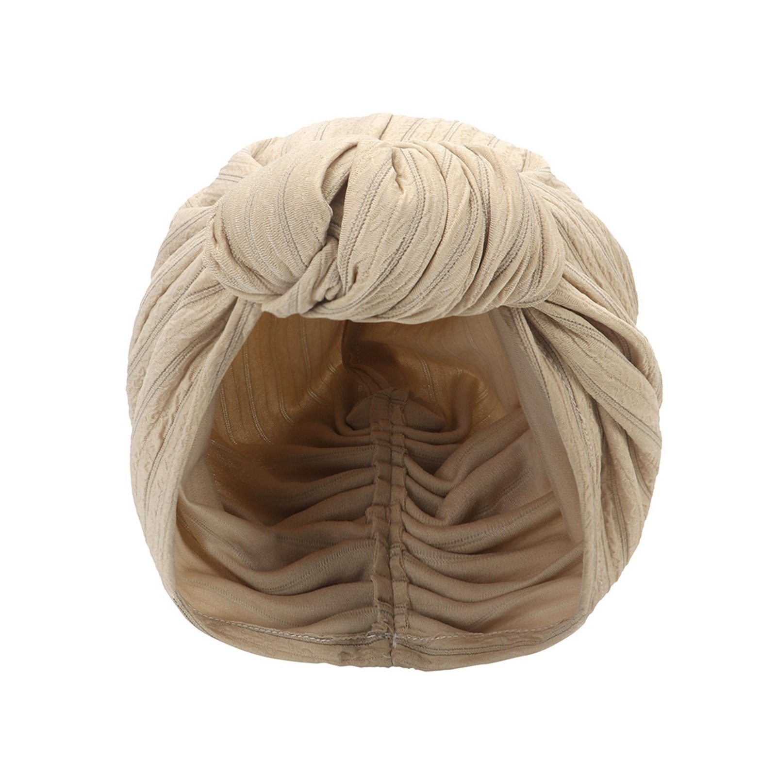 Blusmart Stirnband Modische Mütze Knotenmütze, Damen, Stirnband Kamel Elastische Für Baumwolle