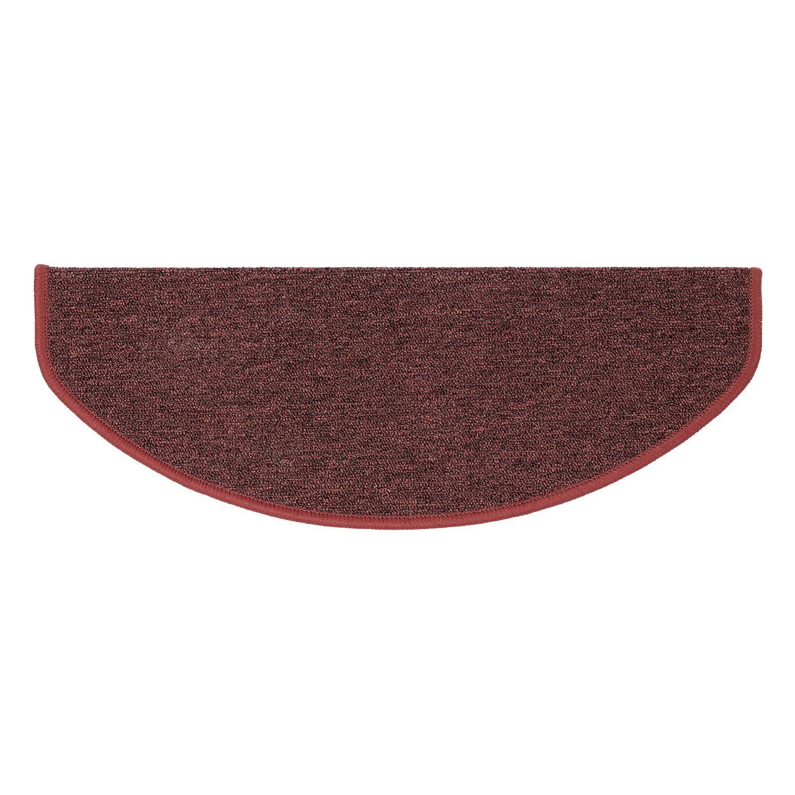 Karat Stufenmatte Athen, Treppenmatte, viele Farben & 3 Größen, Halbrund, Höhe: 4 mm