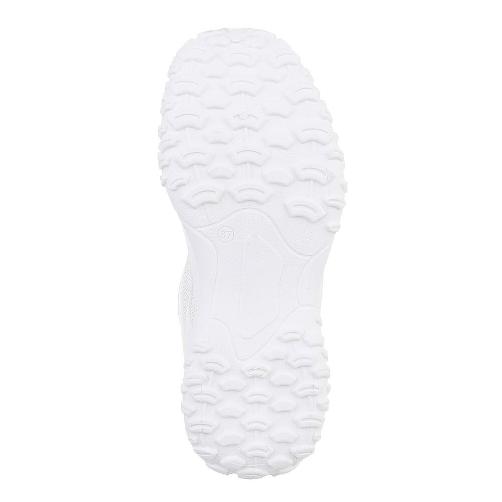 Ital-Design Damen Low-Top Freizeit Sneaker (88828400) Keilabsatz/Wedge Sneakers Low in Weiß