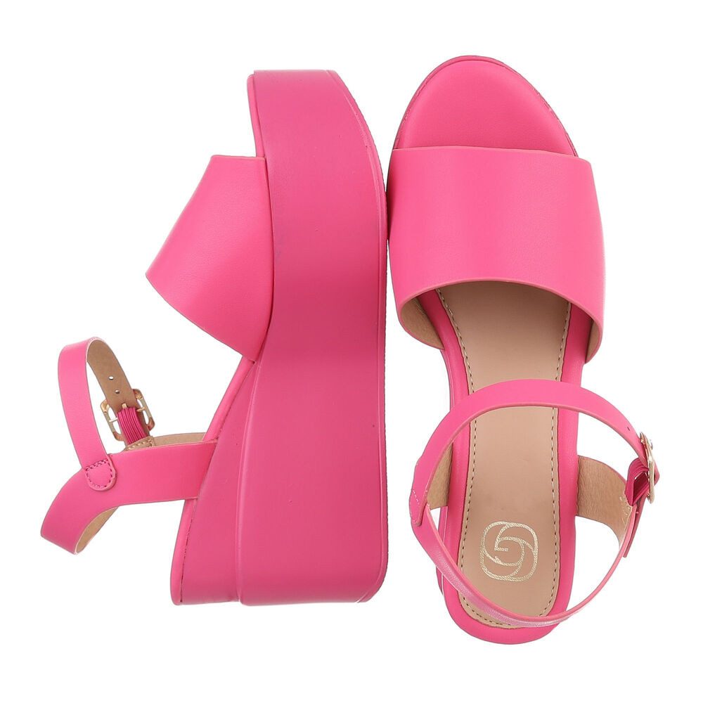 Ital-Design Damen Freizeit Plateausandaletten (86706278) Keilabsatz/Wedge günstig online kaufen