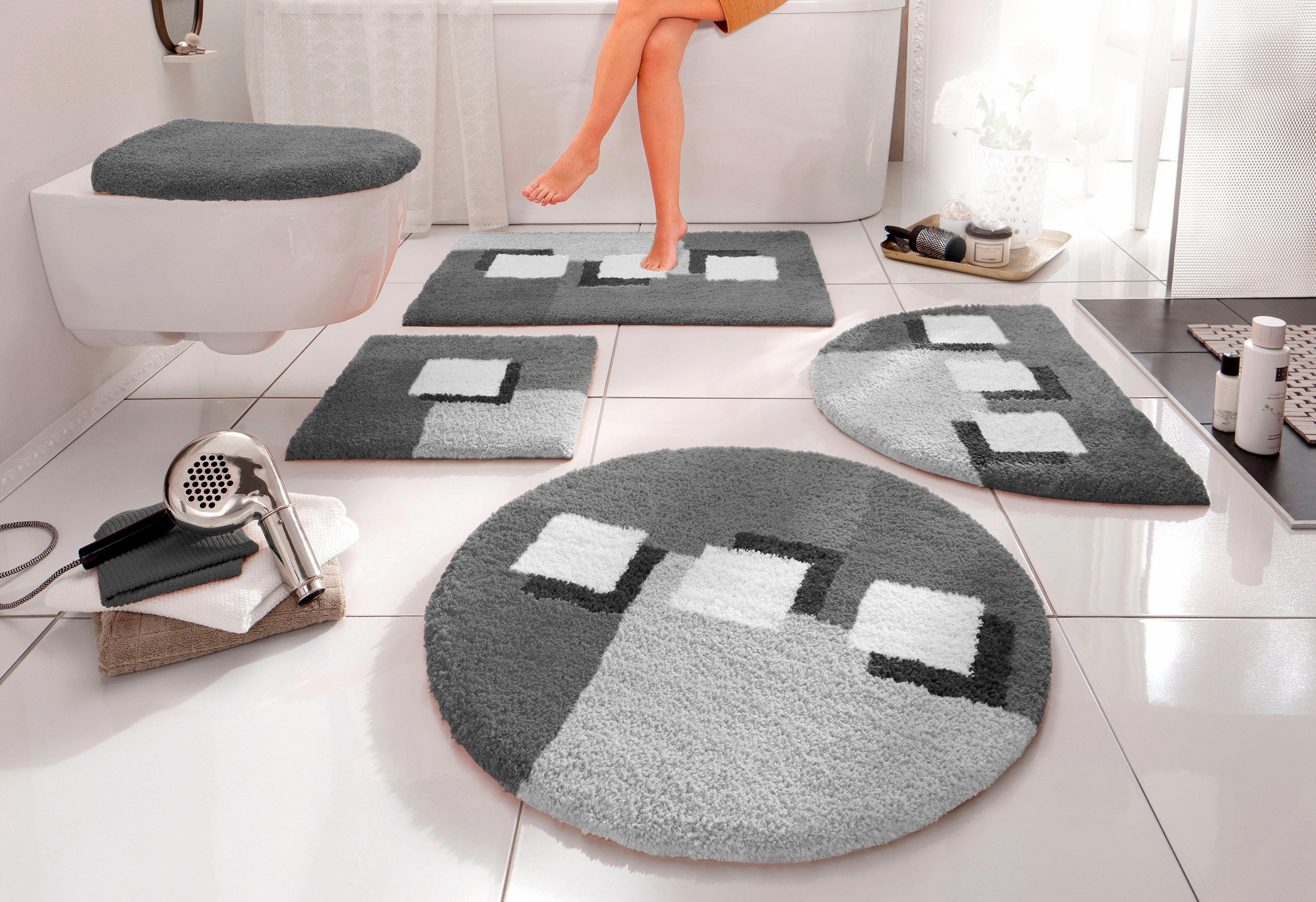 my home Badematte Ada, Badvorleger, Badezimmer günstig online kaufen