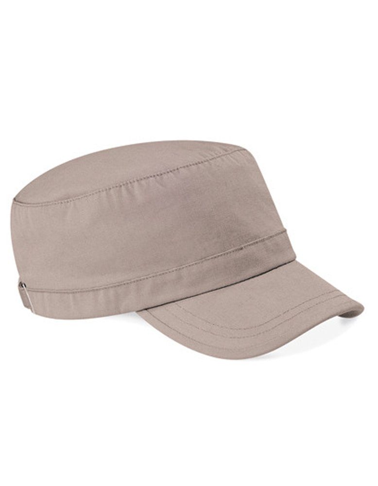 Beechfield® Army Cap Cuba-Cap Kappe gewaschene Baumwolle Vorgeformte Spitze