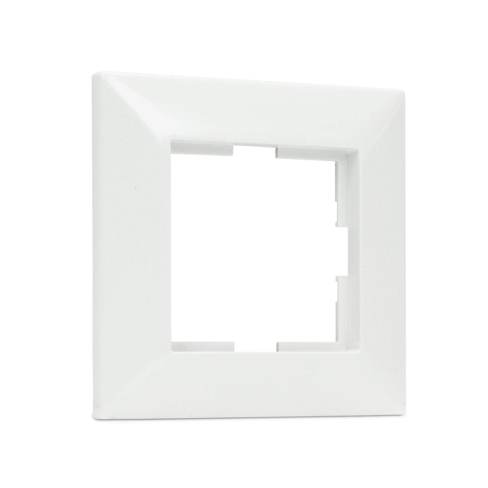 Viko by Panasonic Lichtschalter Meridian Serienschalter inkl. 1-Fach Rahmen (1-St), VDE zertifiziert, halogenfrei, stabiles Thermoplast-Kunststoff