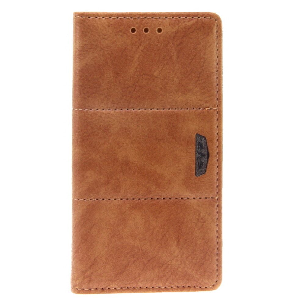 Royal Handytasche Book Case Handyhülle für Sony Xperia Z5 Compact Gold Schutz Tasche (Book Cover)