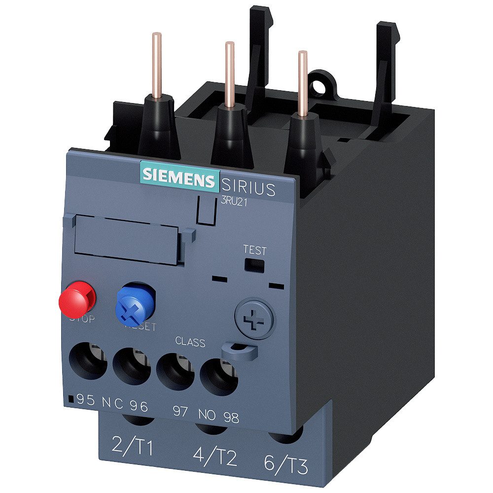 SIEMENS Sicherheitsrelais Überlastrelais Siemens 3RU2126-4AB0 1 St., (3RU2126-4AB0)