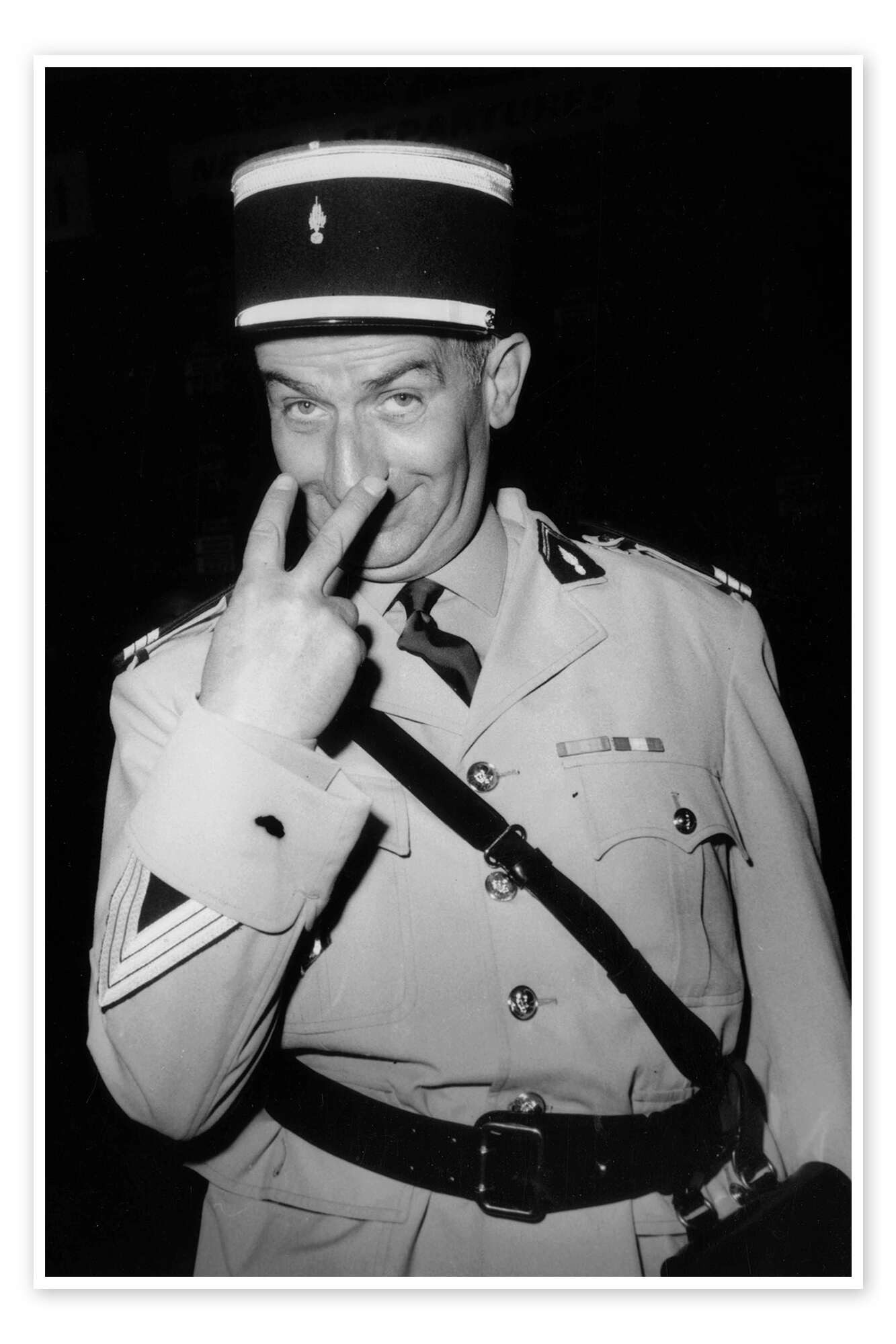 Posterlounge Wandbild Louis de Funes, 1971, Bridgeman Images, erhältlich als Poster, Leinwandbild, Wandsticker oder Acrylglasbild