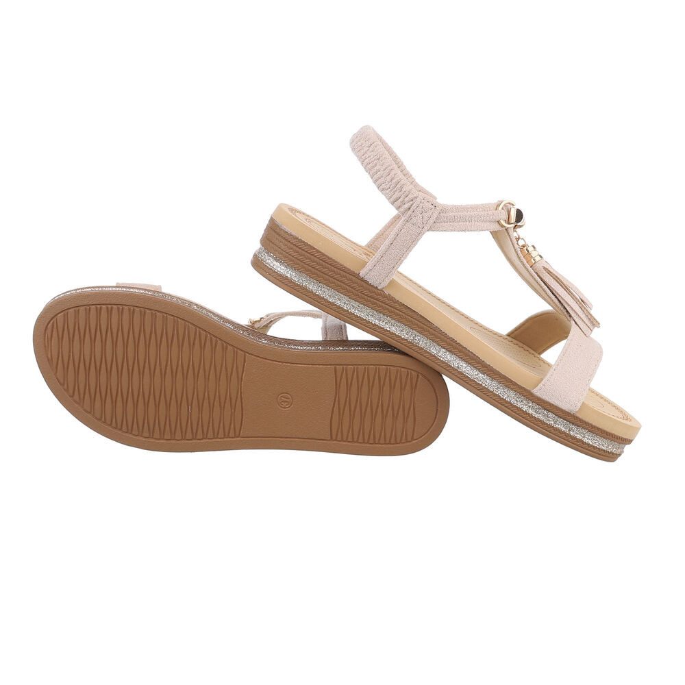 Ital-Design Damen Freizeit Riemchensandalette (85960279) Keilabsatz/Wedge günstig online kaufen