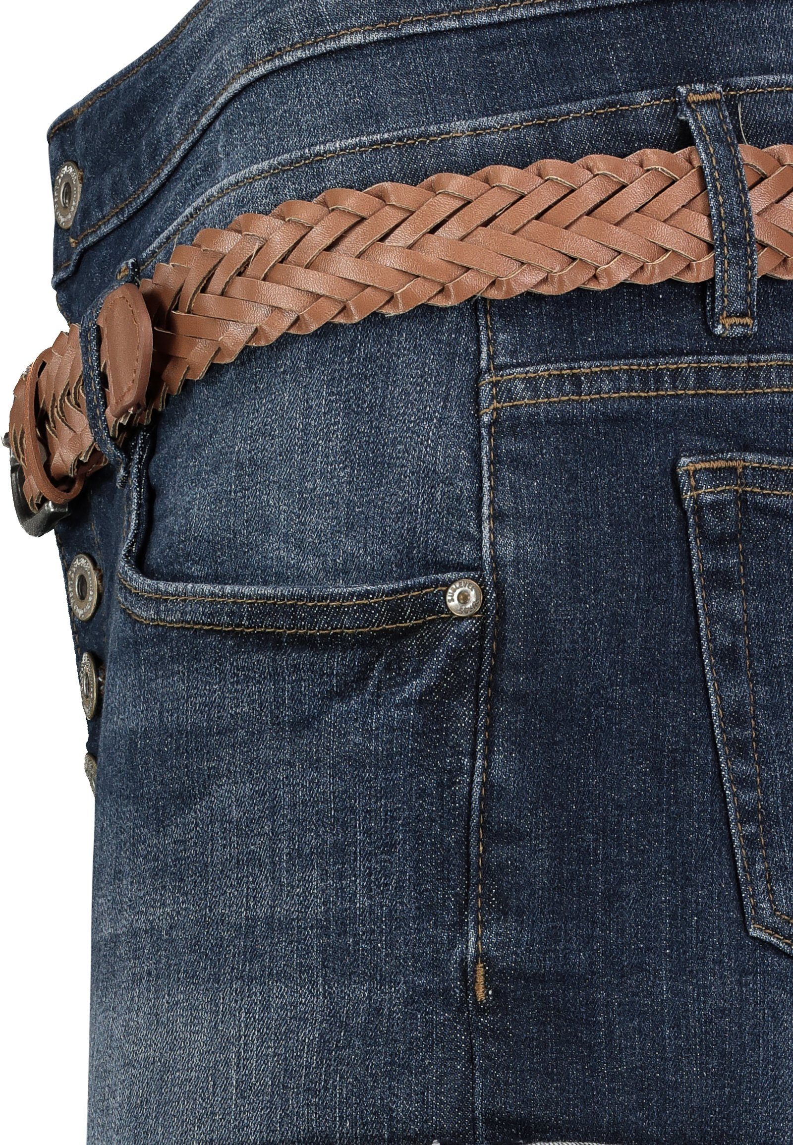 SUBLEVEL Bermudas Sublevel Jeans Shorts Bermuda Kurze Hose Short Denim Stretch Hotpants